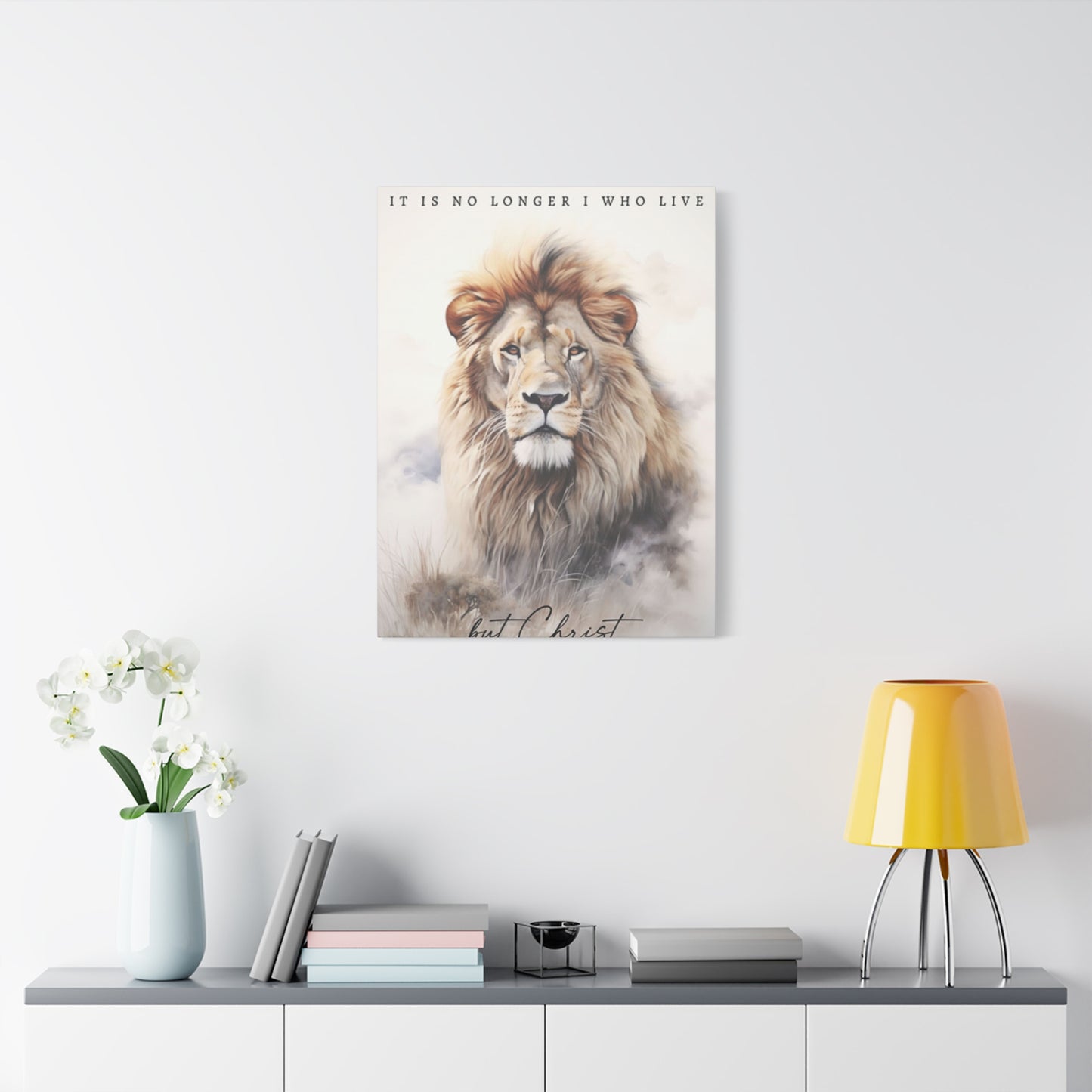 It Is No Longer I Who Live Wall Art & Canvas Prints