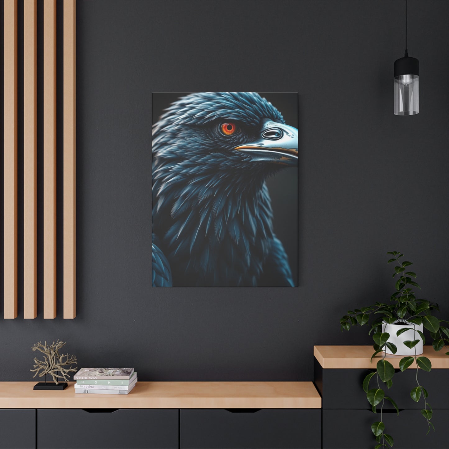 Crow Art Luxury Canvas Wall Art & Canvas Print