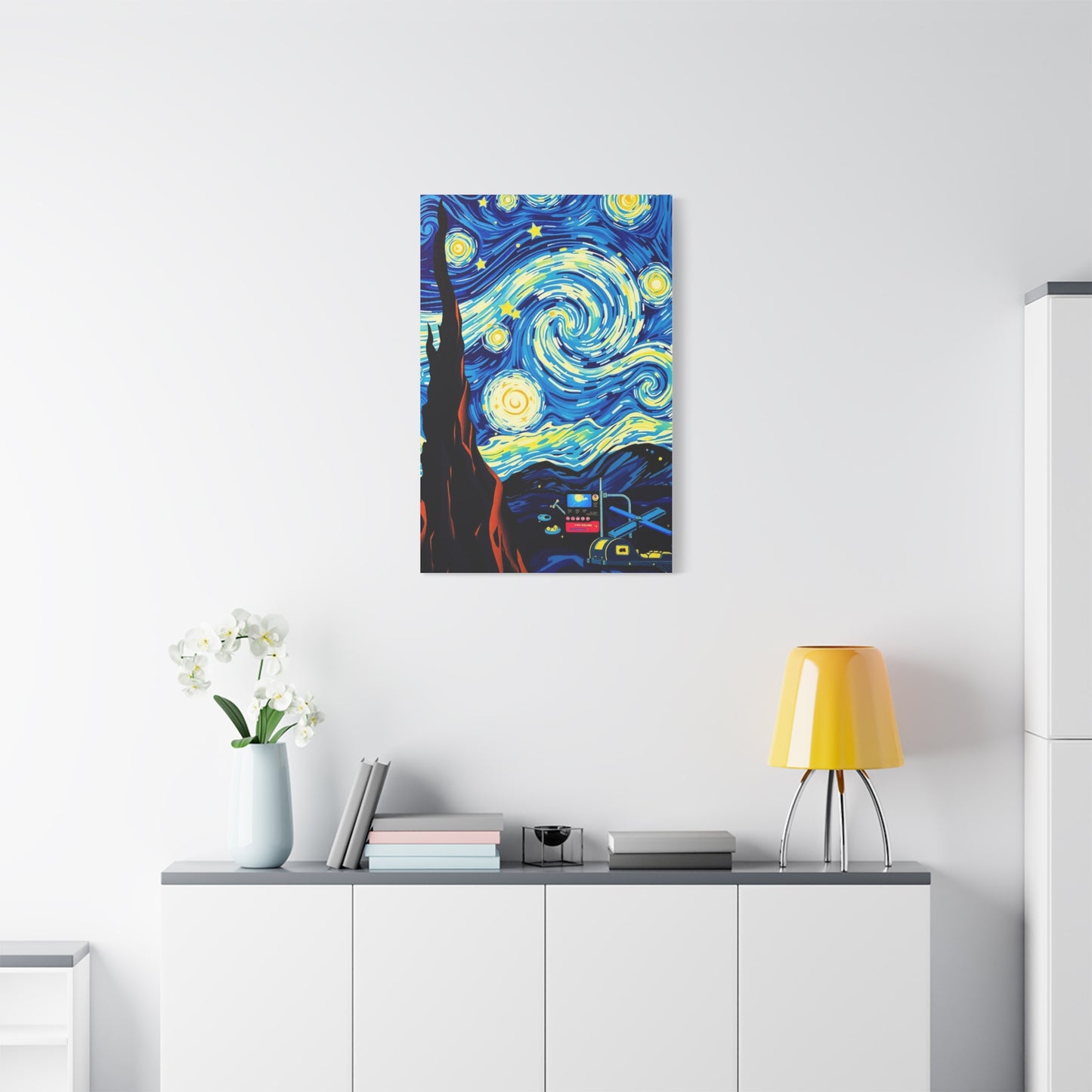 The Starry Night Canvas Art Luxury Canvas Wall Art & Canvas Print