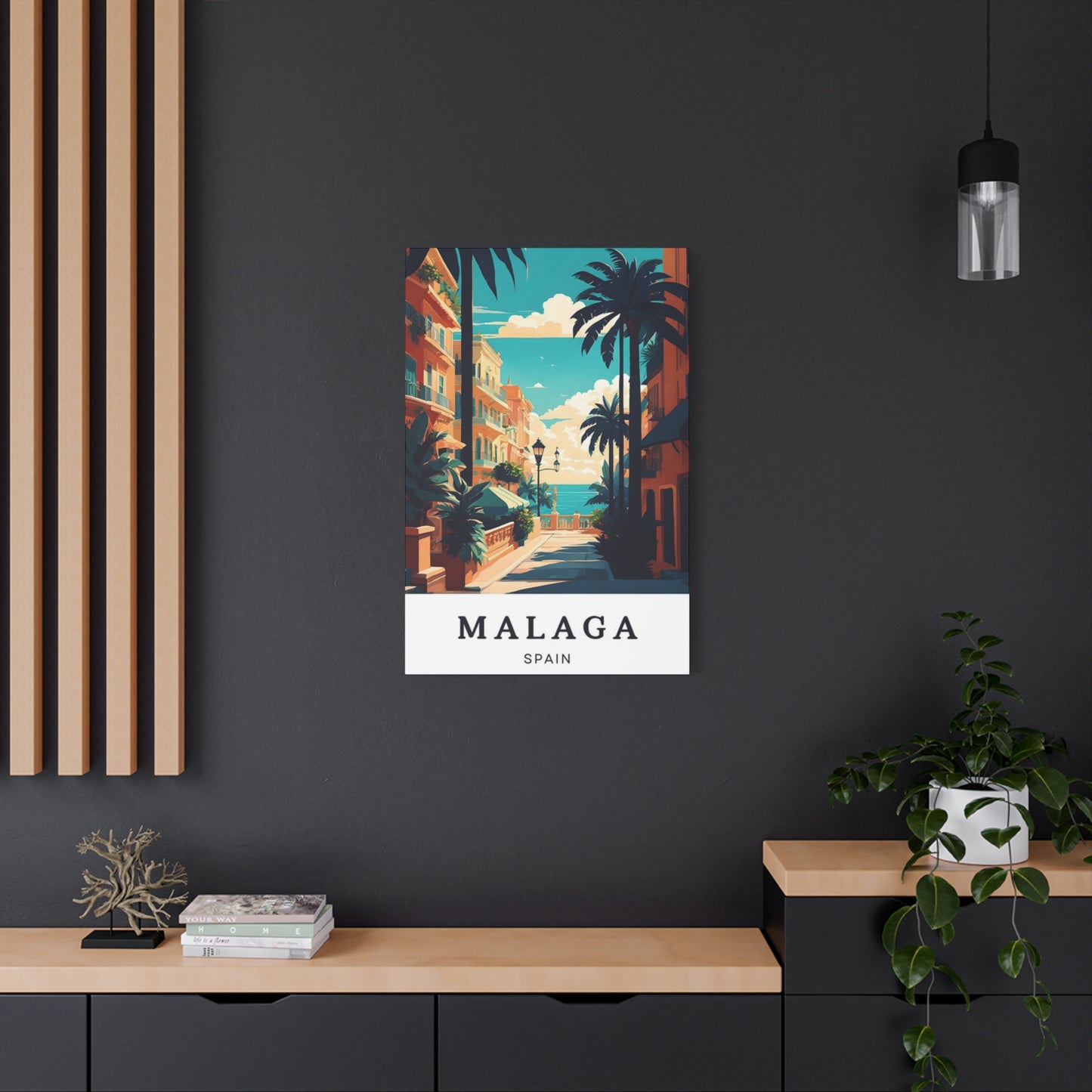 Malaga Spain Poster Wall Art & Canvas Prints