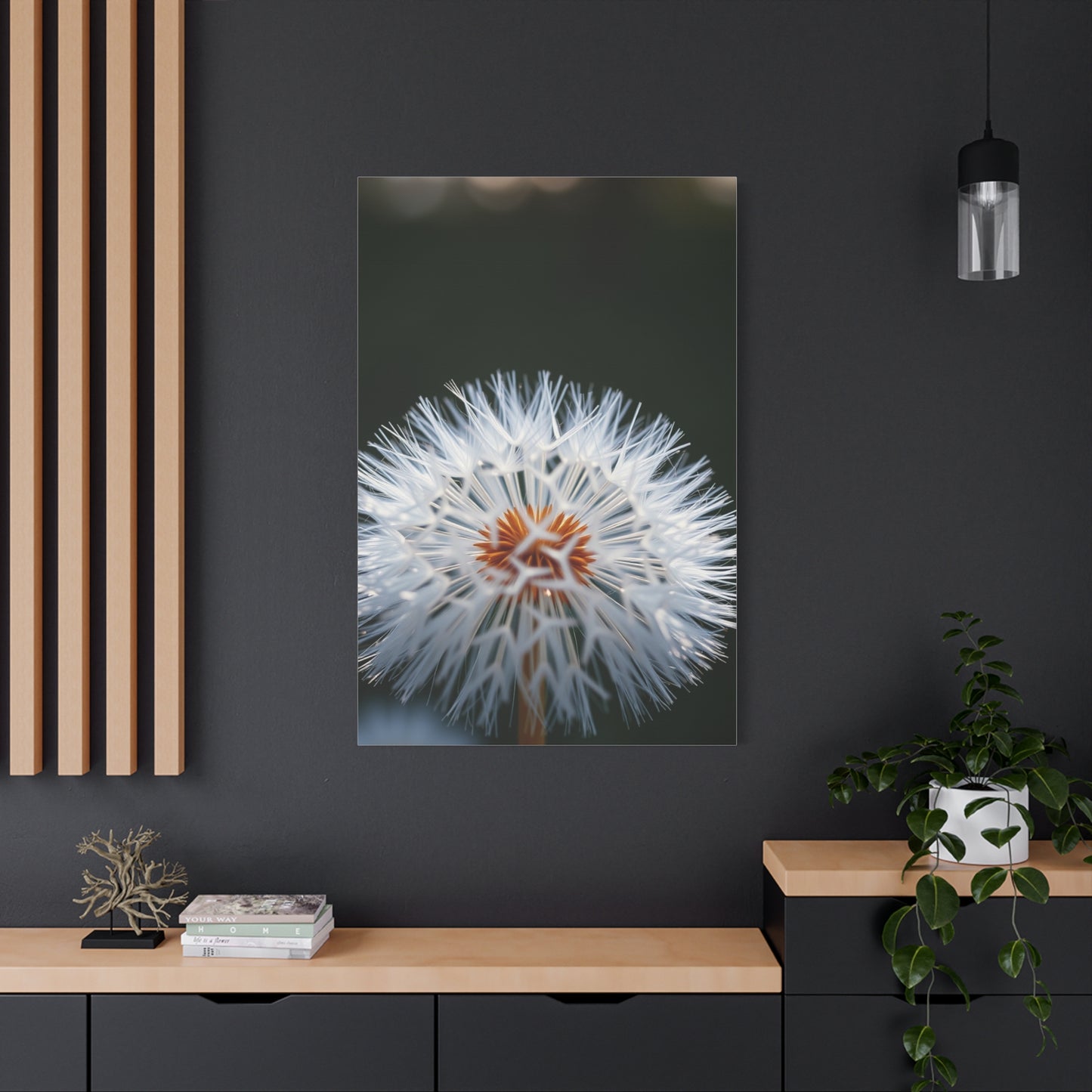 Elite Dandelion Flower Art Vision Wall Art & Canvas Print