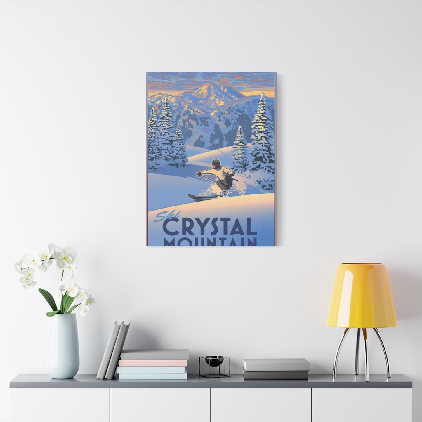 Crystal Mountain Wall Art & Canvas Prints