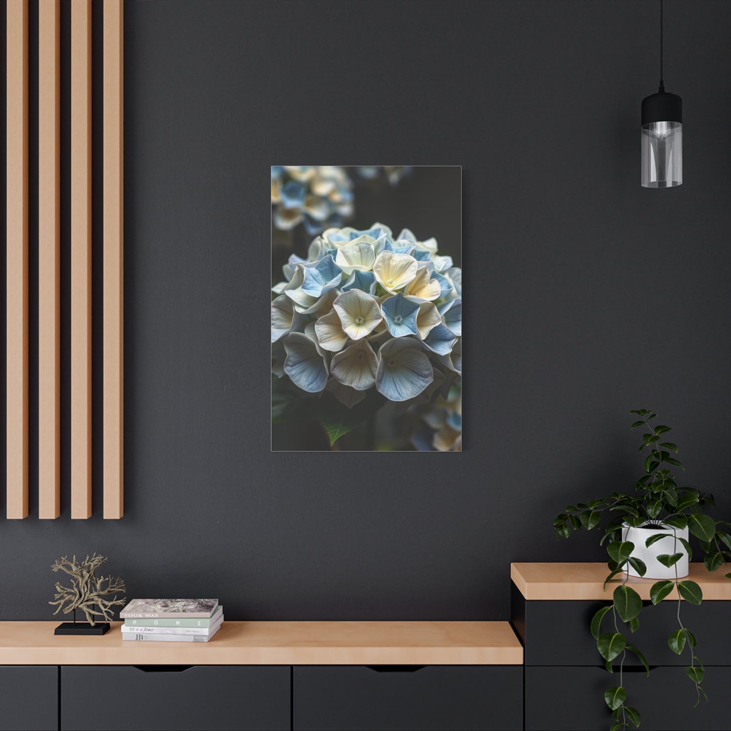 Masterpiece Hydrangea Flower Art Vision Wall Art & Canvas Print