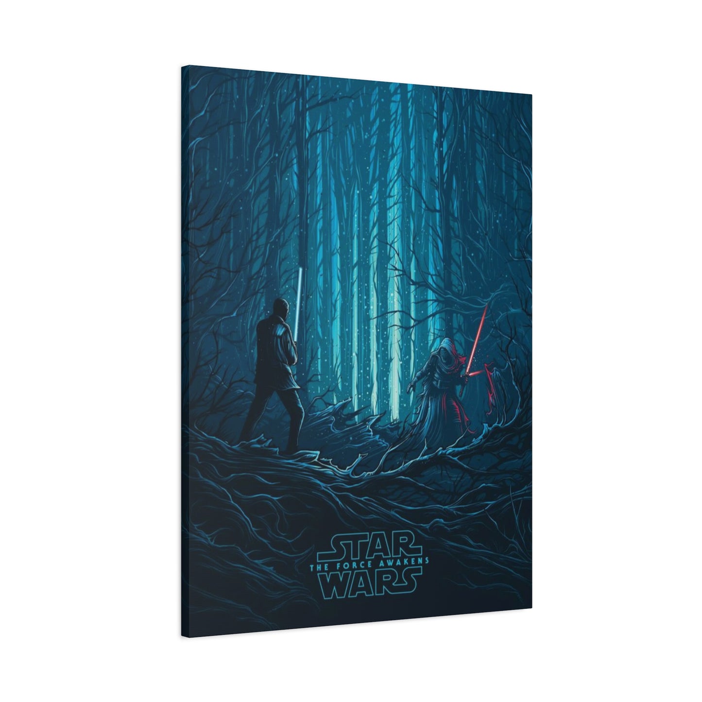 The Force Awaken Star Wars Poster Wall Art & Canvas Prints
