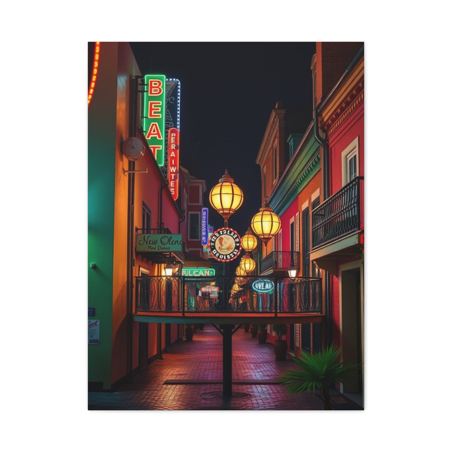 Crescent City Elegance Canvas