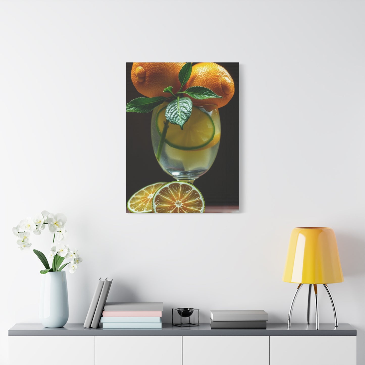 Masterpiece Lemon & Lime Art Vision Wall Art & Canvas Print