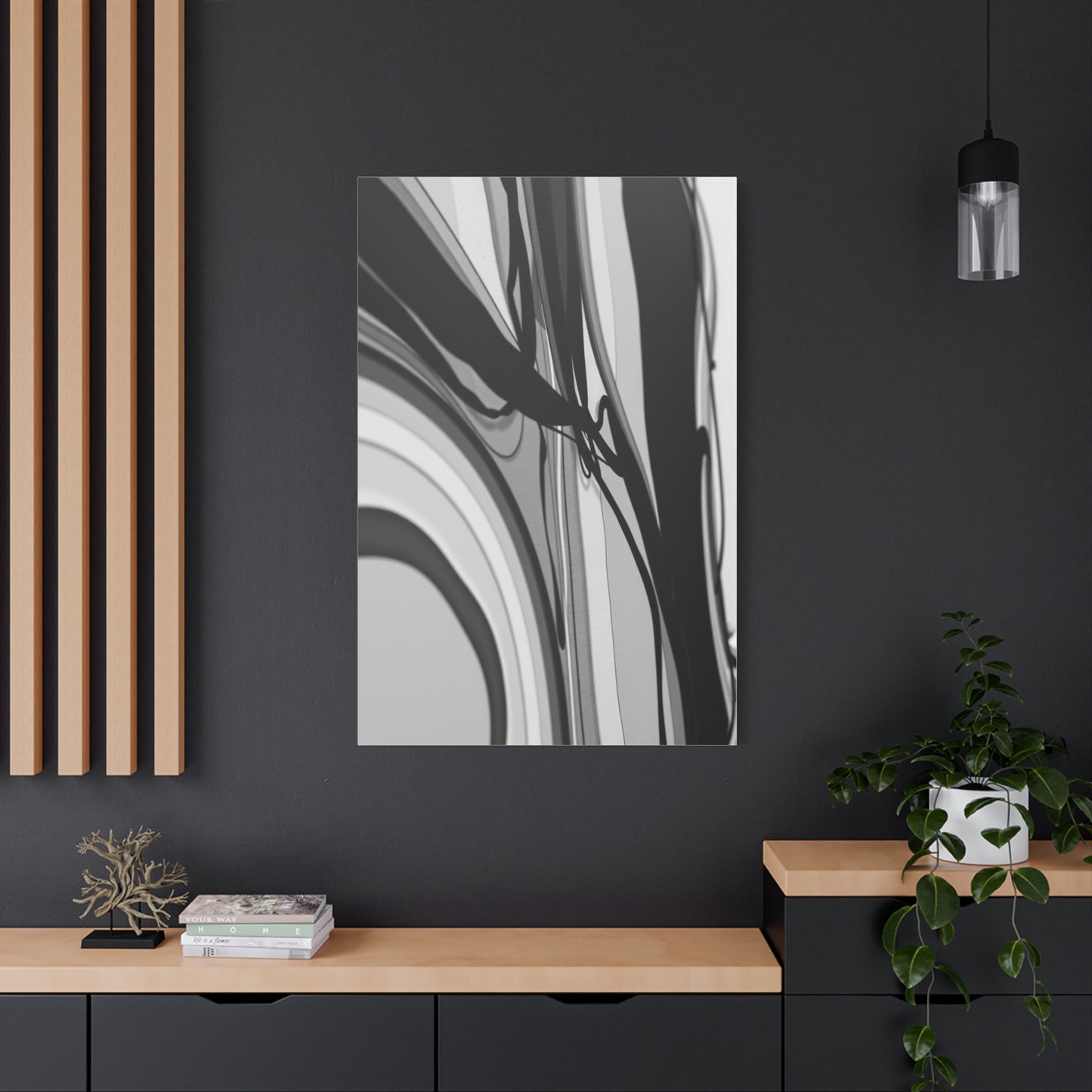 Supreme Black and White Abstract Art Collection Wall Art & Canvas Print