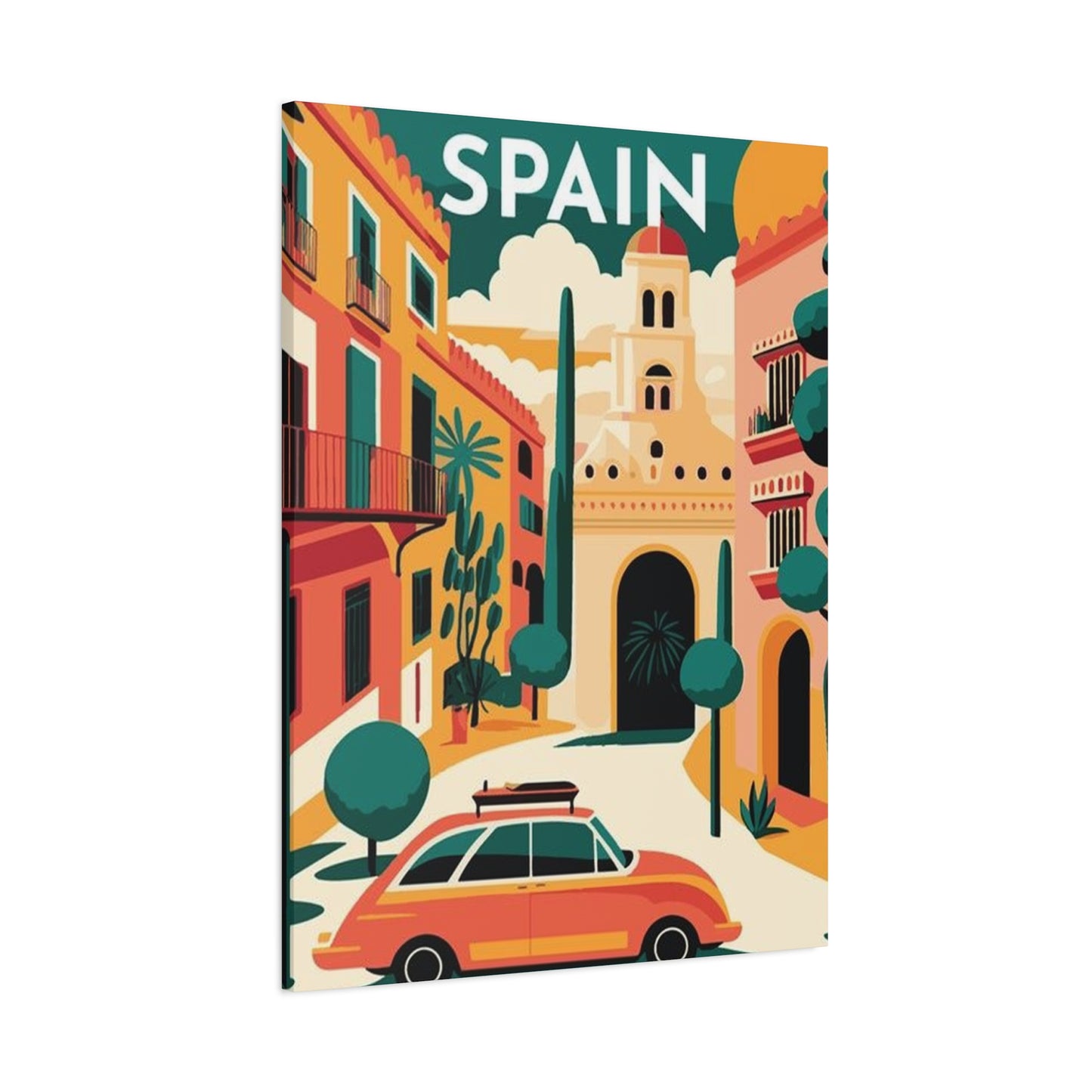 Spain Abstract Wall Art & Canvas Prints