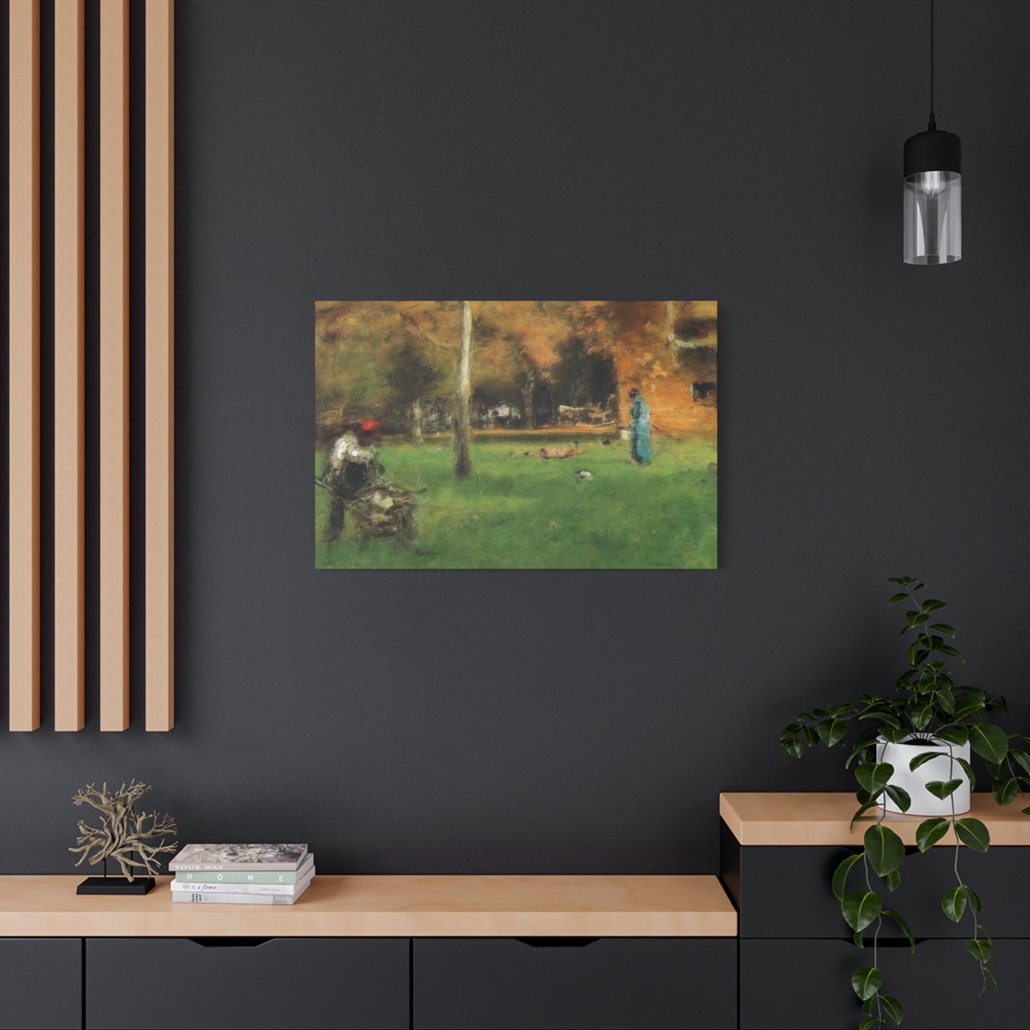 The Old Barn George Inness Wall Art & Canvas Prints