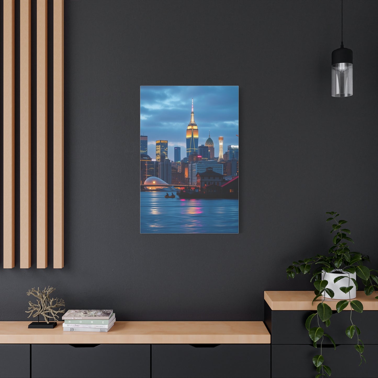 Elite City Skylines Art Vision Wall Art & Canvas Print