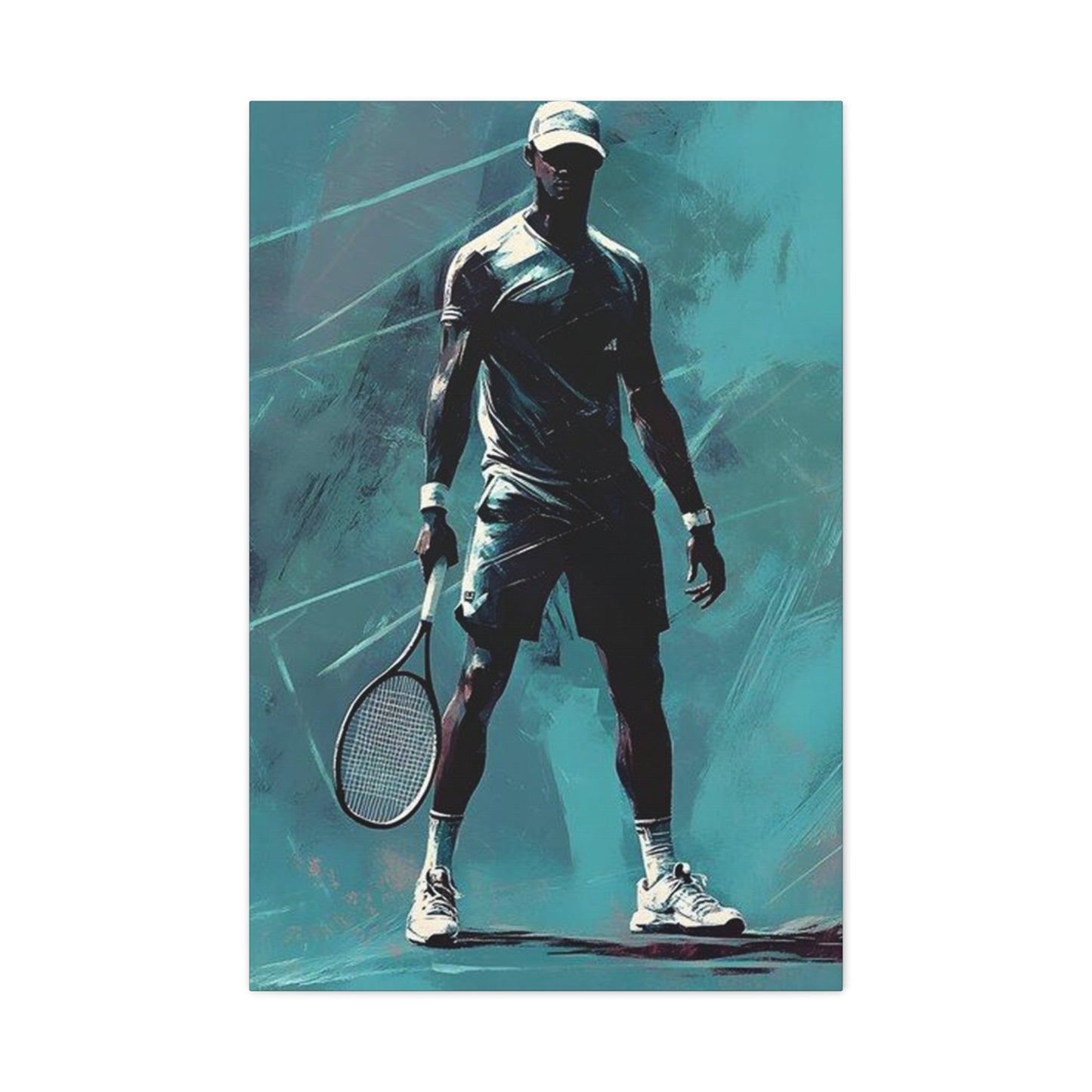 Tennis Player Poster Wall Art & Canvas Prints