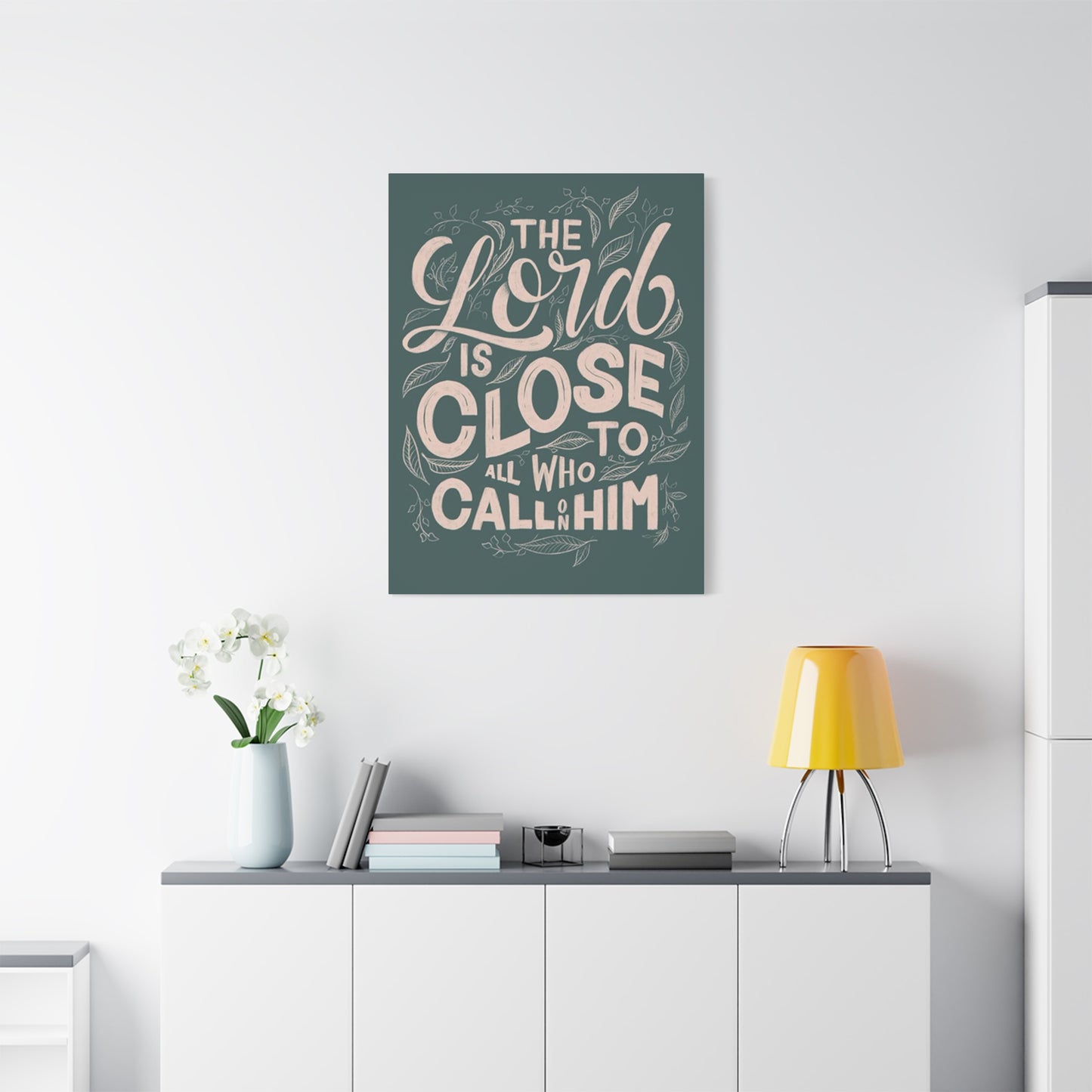 The Lord Is Close Quotes Poster Wall Art & Canvas Prints