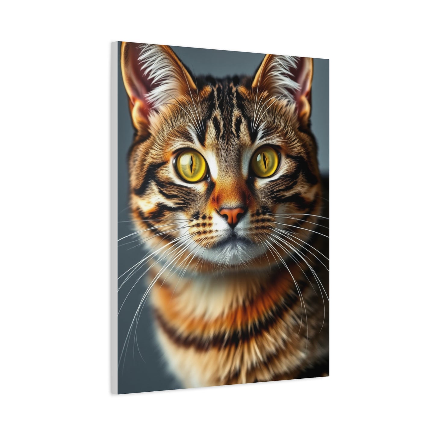 Tabby Cat Art Refined Canvas Wall Art & Canvas Print