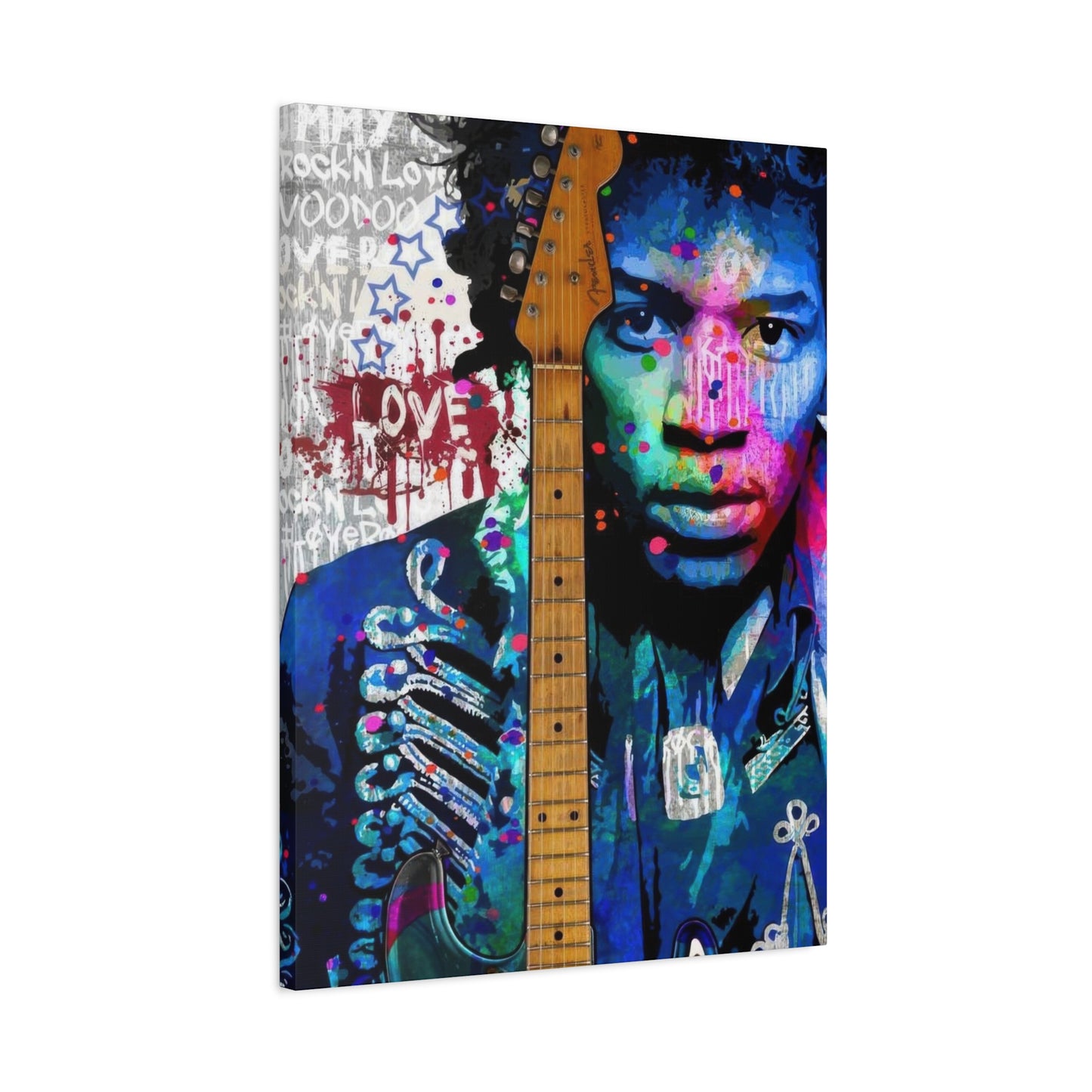 Jimi Hendrix 12 Wall Art & Canvas Prints