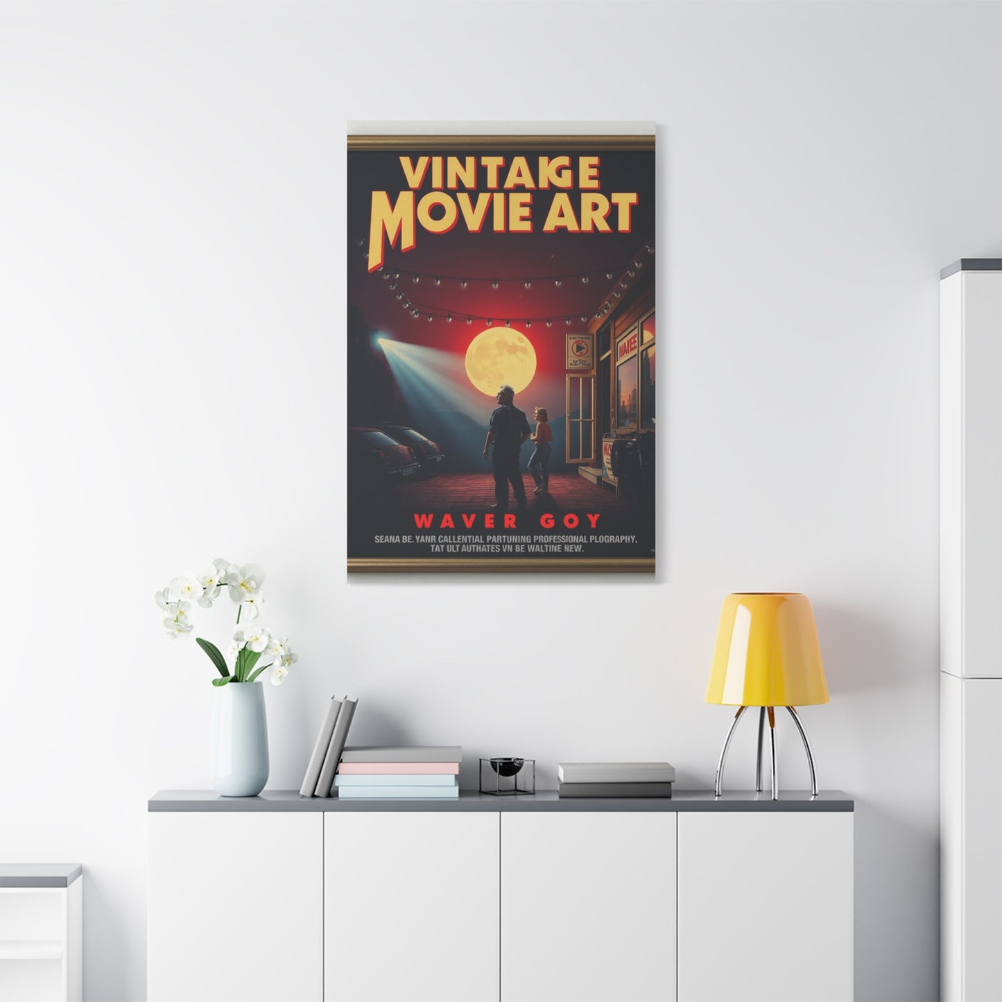 Supreme Vintage Movie Posters Art Collection Wall Art & Canvas Print