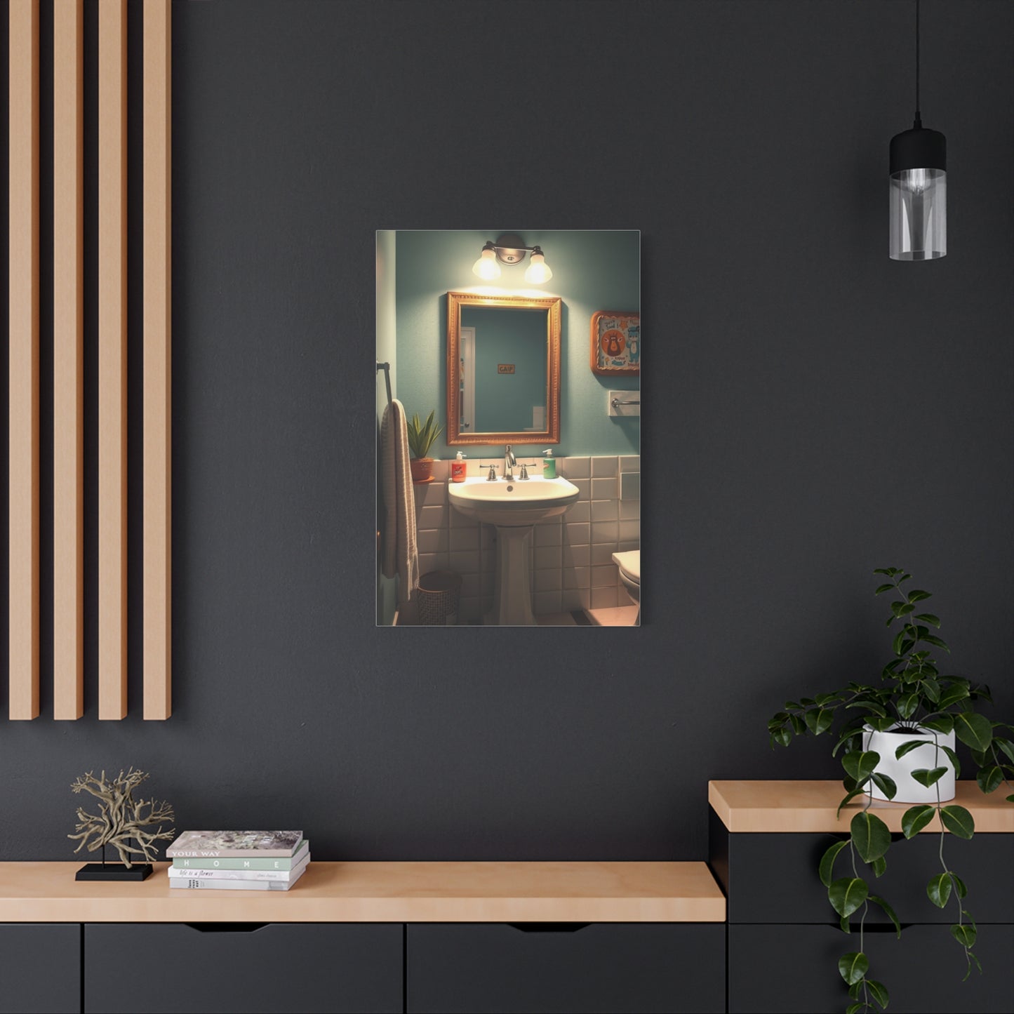 Kid’s Bathroom Art Luxury Canvas Wall Art & Canvas Print