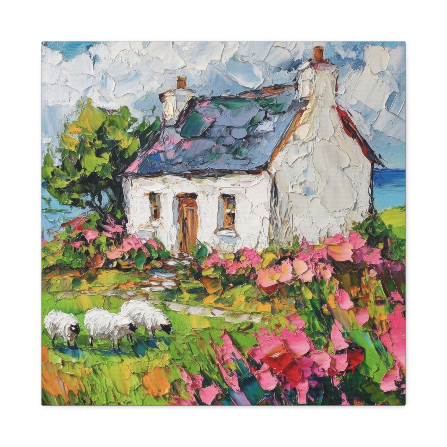Irish Cottage Ireland Wall Art & Canvas Prints