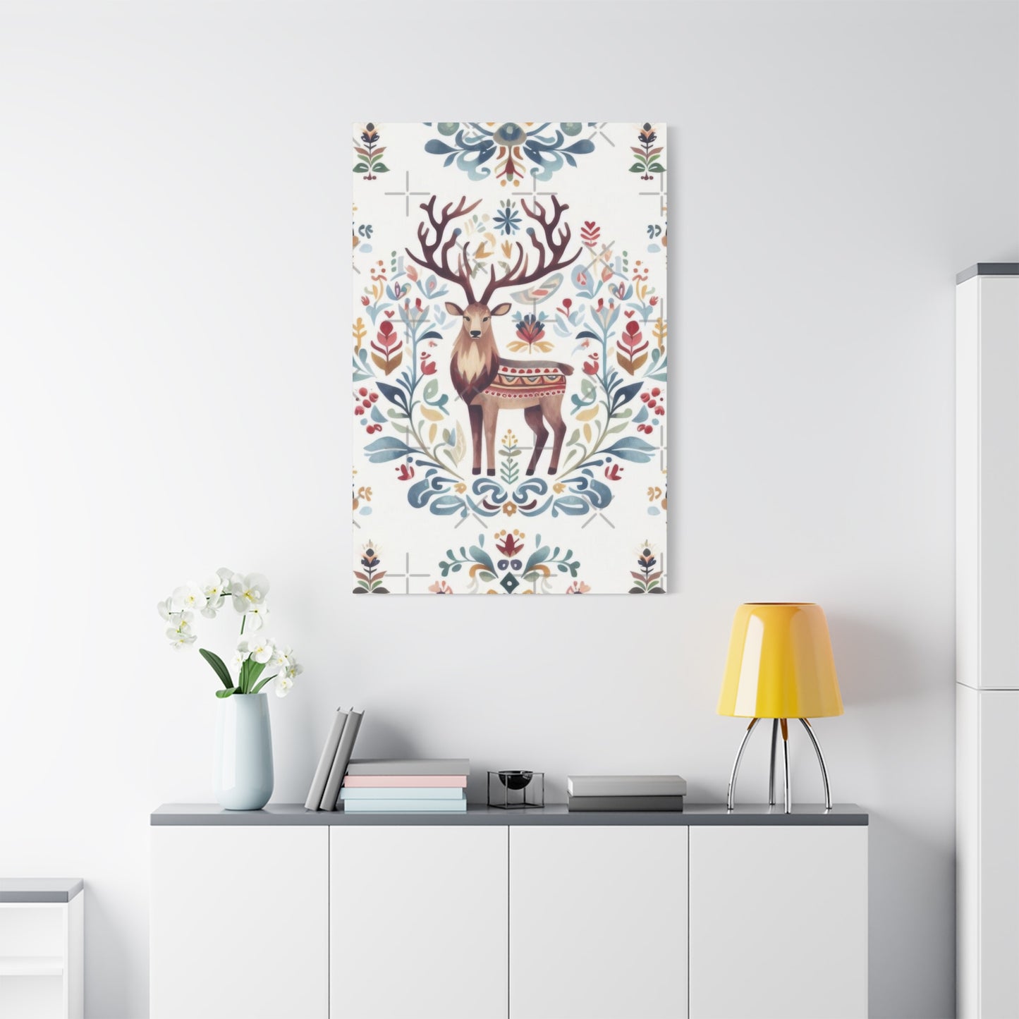Deer Scandinavia Wall Art & Canvas Prints
