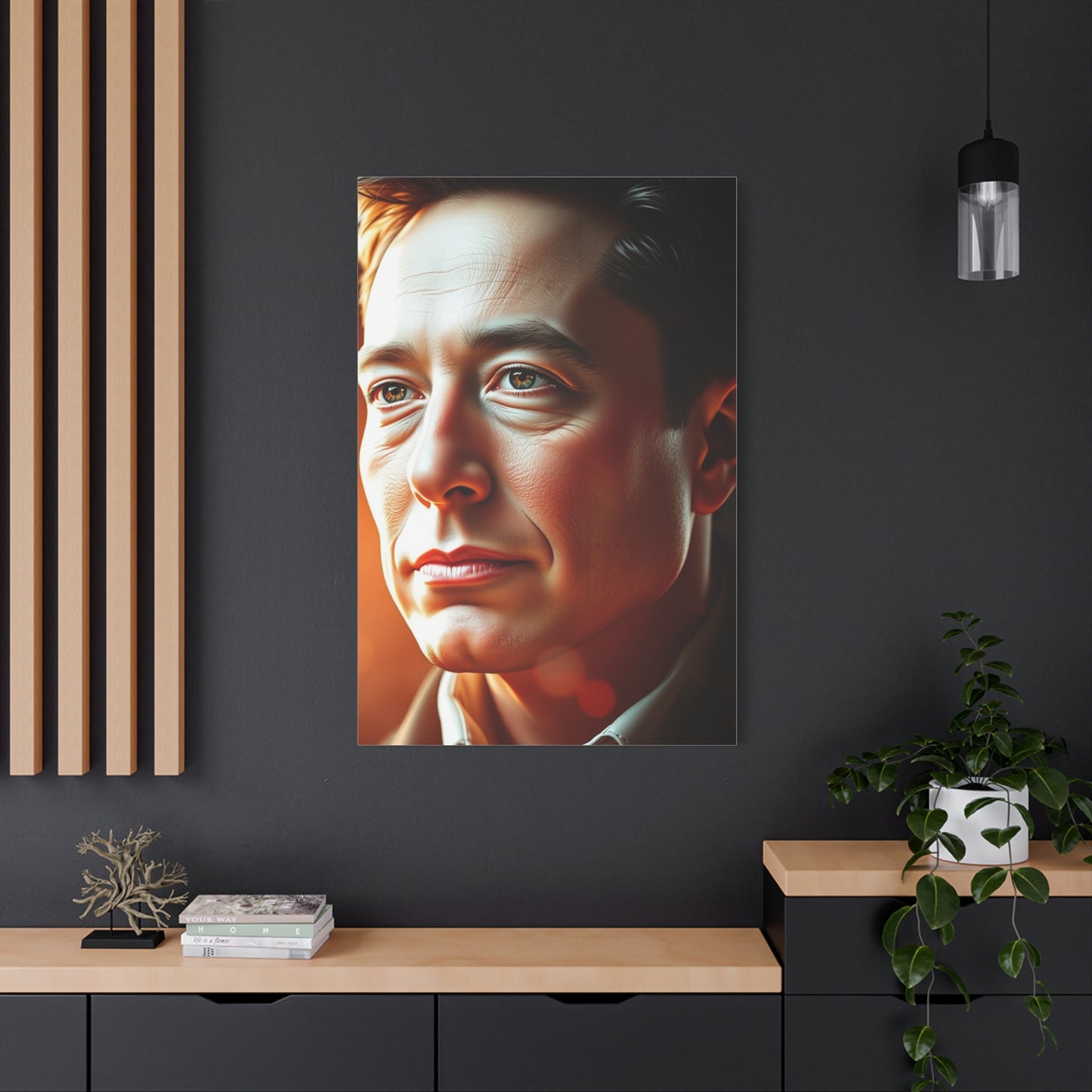Masterpiece Elon Musk Art Vision Wall Art & Canvas Print