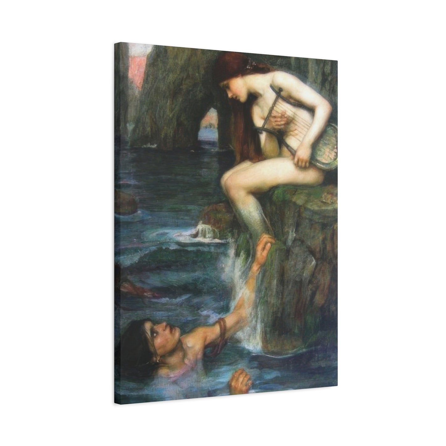 John William The Siren Wall Art & Canvas Prints
