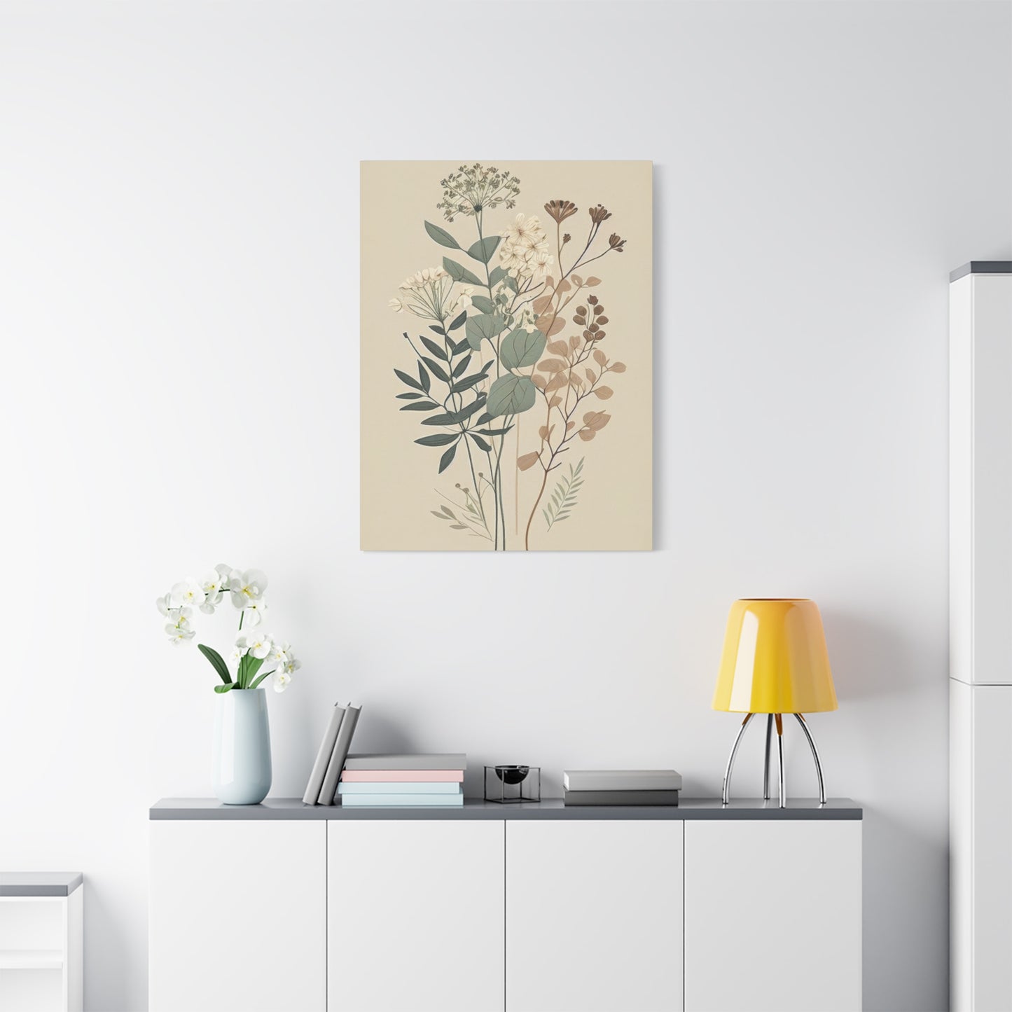 Plant Soft Paint Wall Art & Canvas Prints