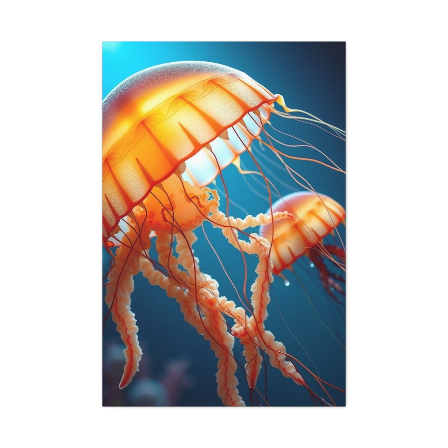 Masterpiece Jellyfish Art Vision Wall Art & Canvas Print