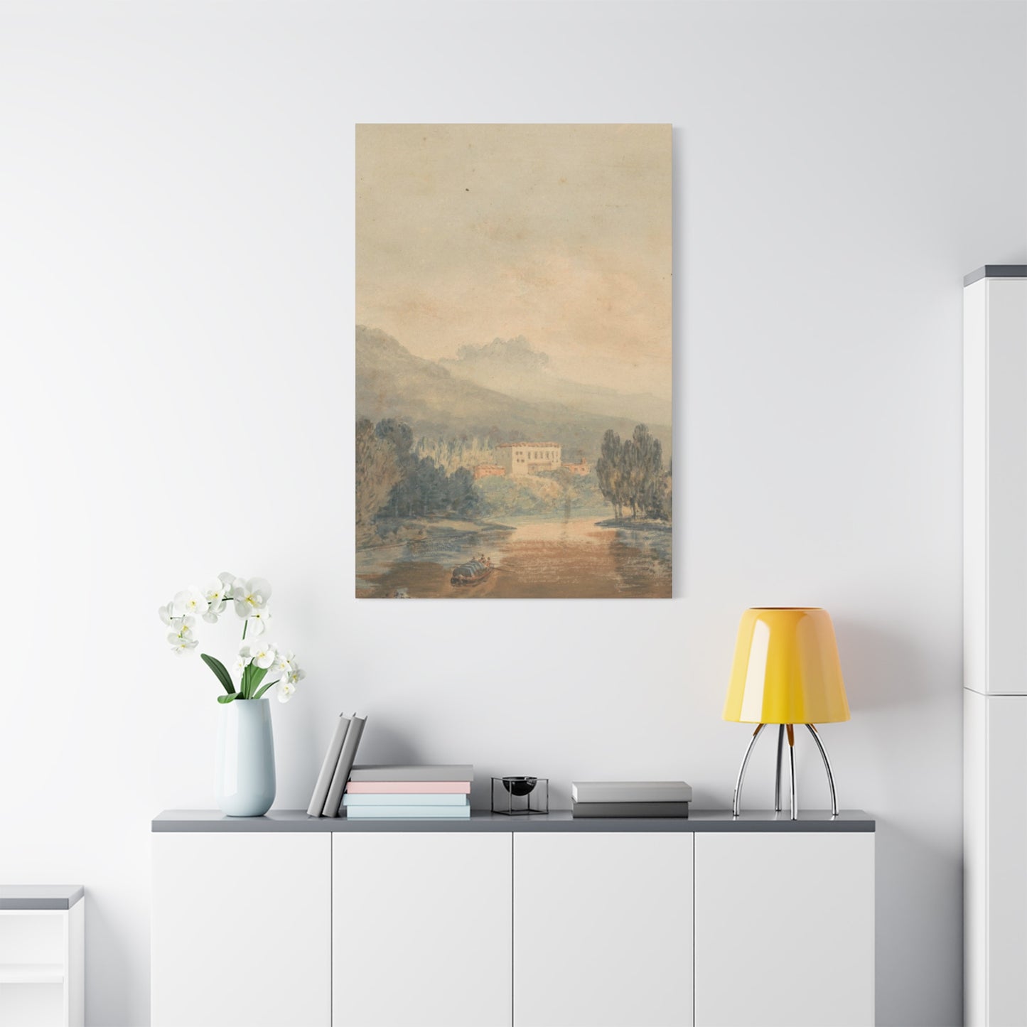 Countryside Waterway Wall Art & Canvas Prints