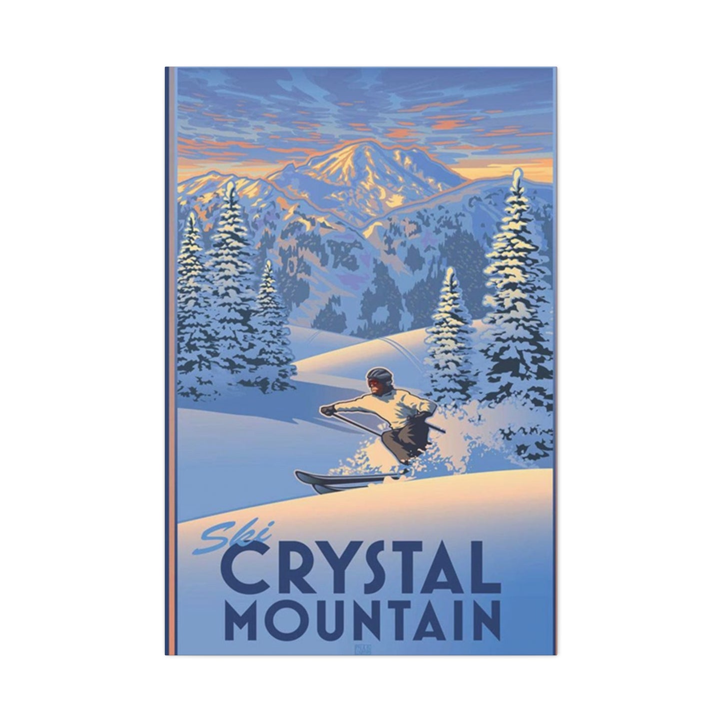 Crystal Mountain Wall Art & Canvas Prints