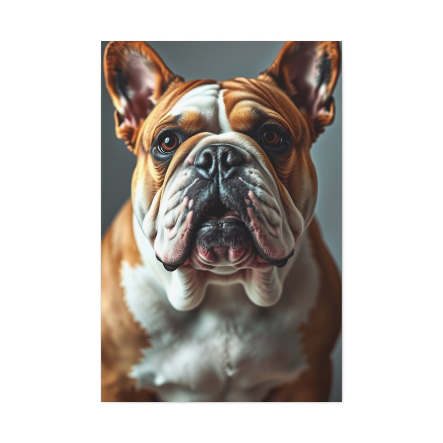 Vision Bulldog Art Art Wall Art & Canvas Print