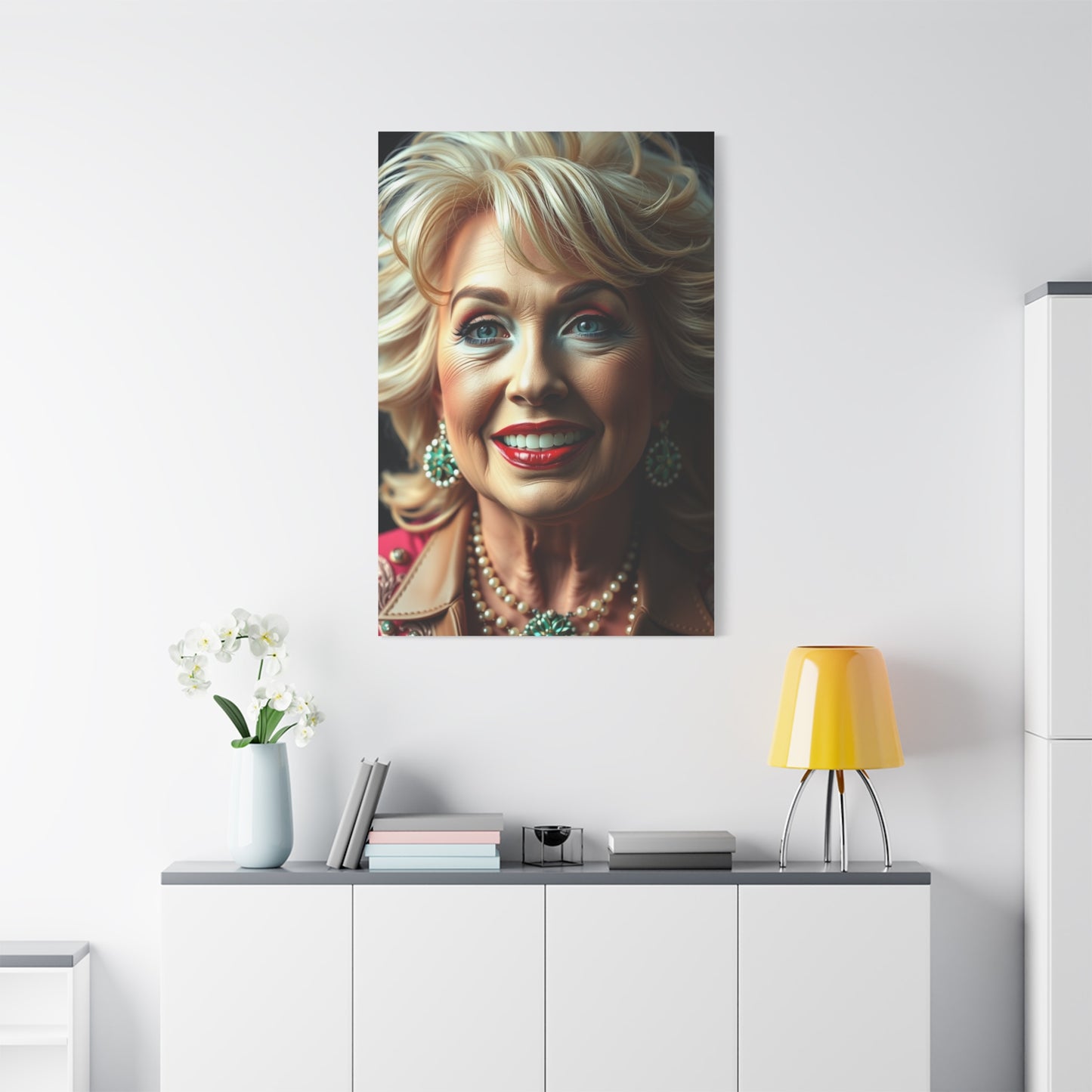 Dolly Parton Art Luxury Canvas Wall Art & Canvas Print
