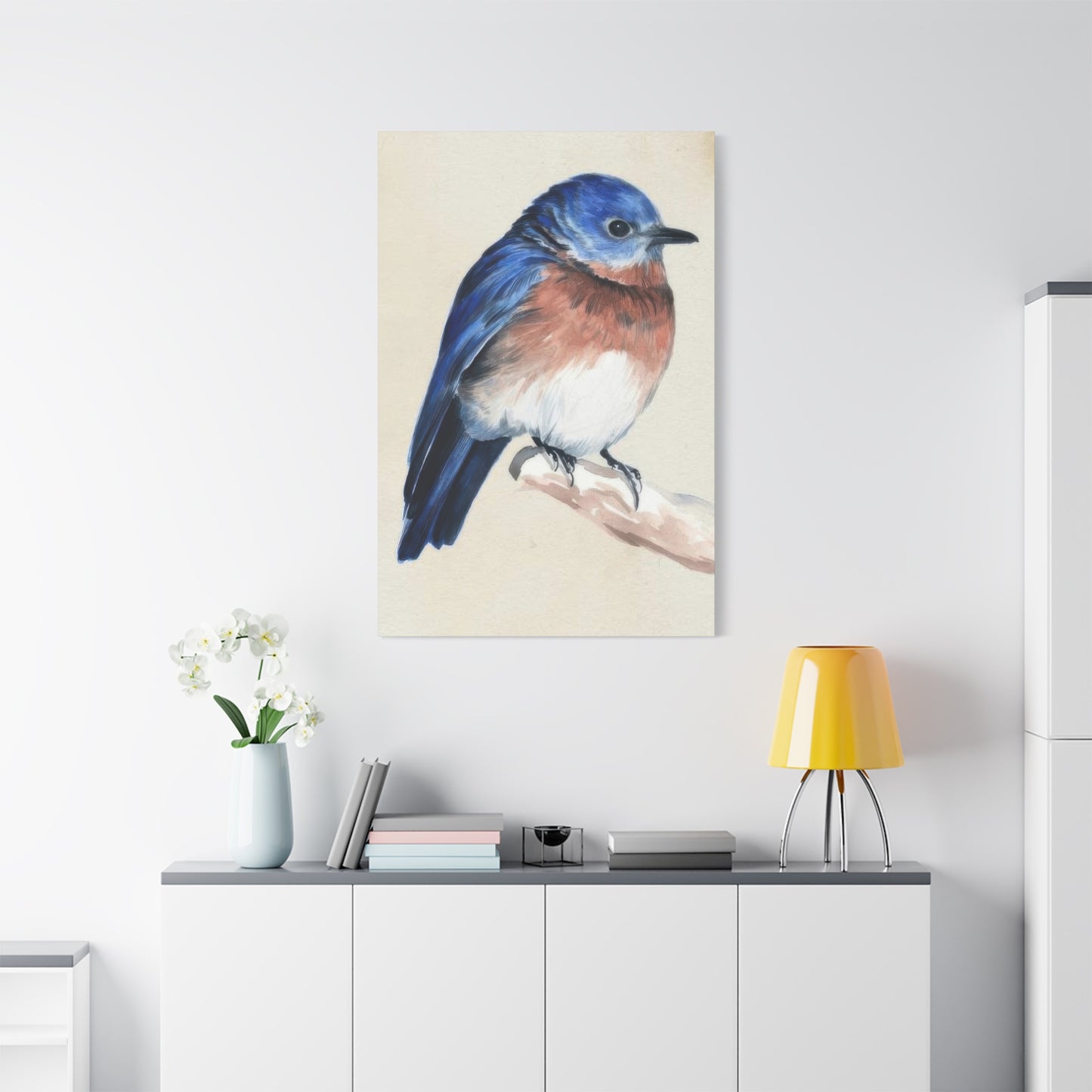 Jennifer Paxton Parker Little Bird On Branch 1 Wall Art & Canvas Prints
