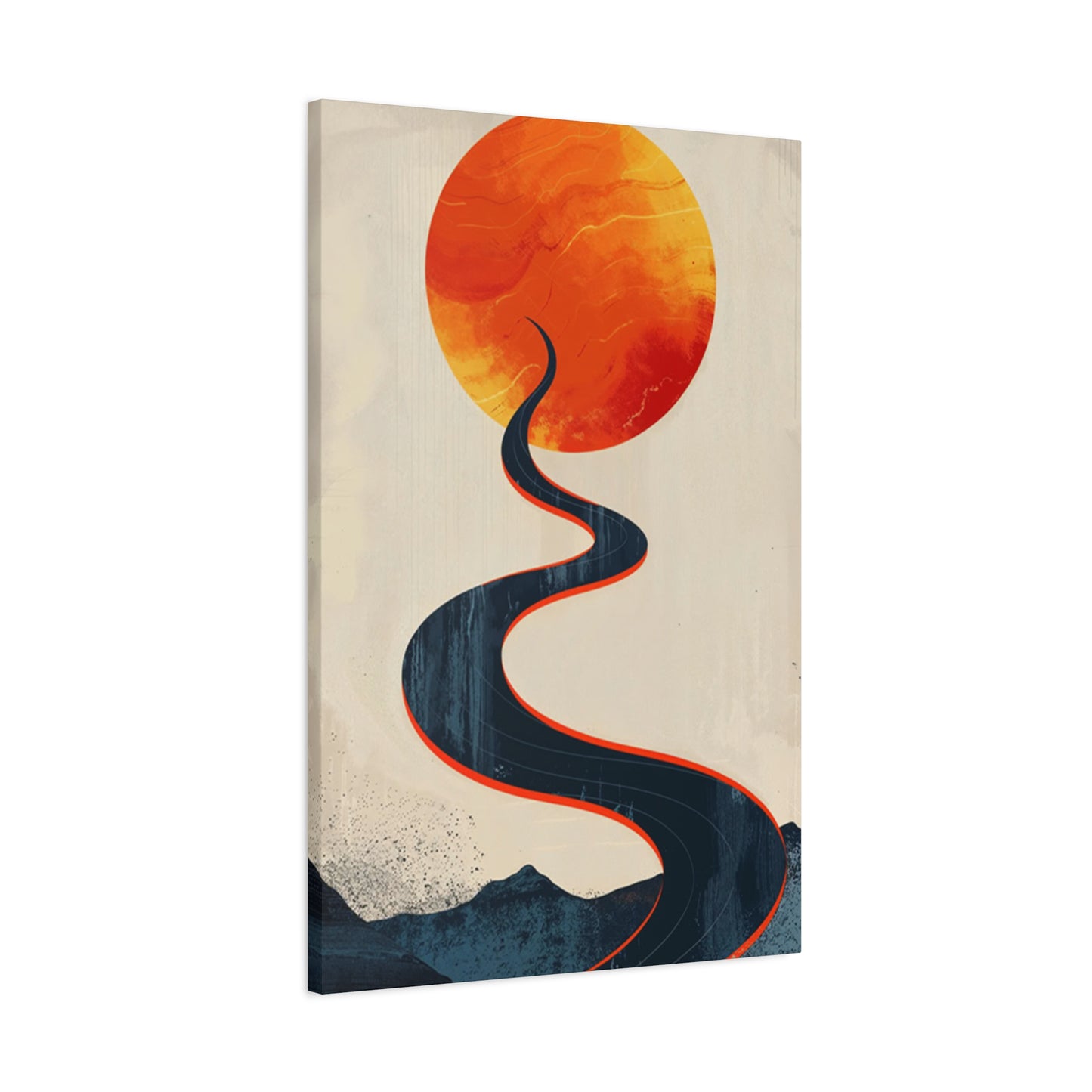 Road To Moon Wall Art & Canvas Prints
