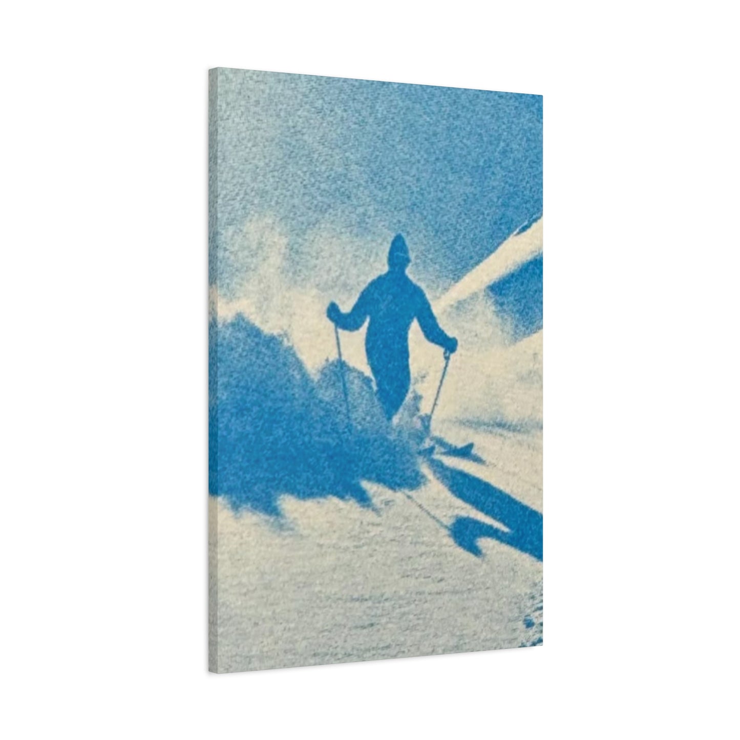 Crystal Snow Skiing Wall Art & Canvas Prints