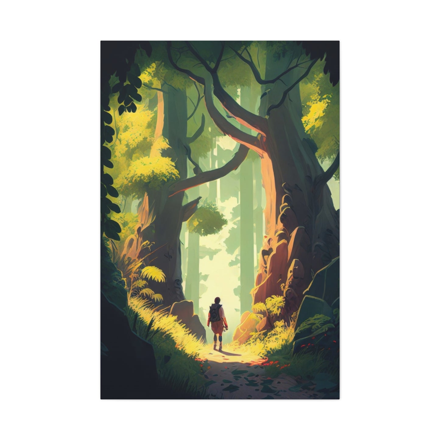 Treading Through Forest Wall Art & Canvas Prints