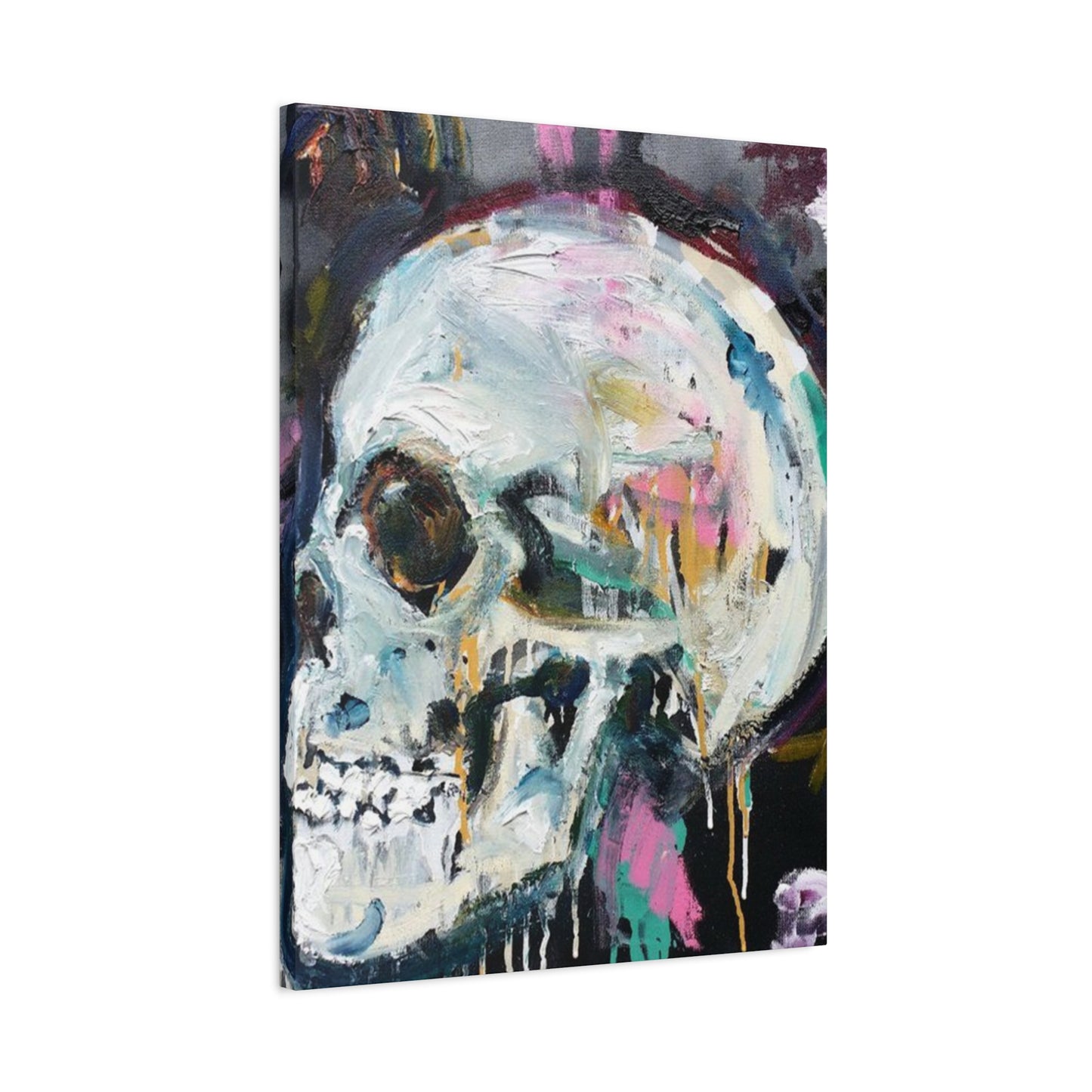 Skull Painting Wall Art & Canvas Prints