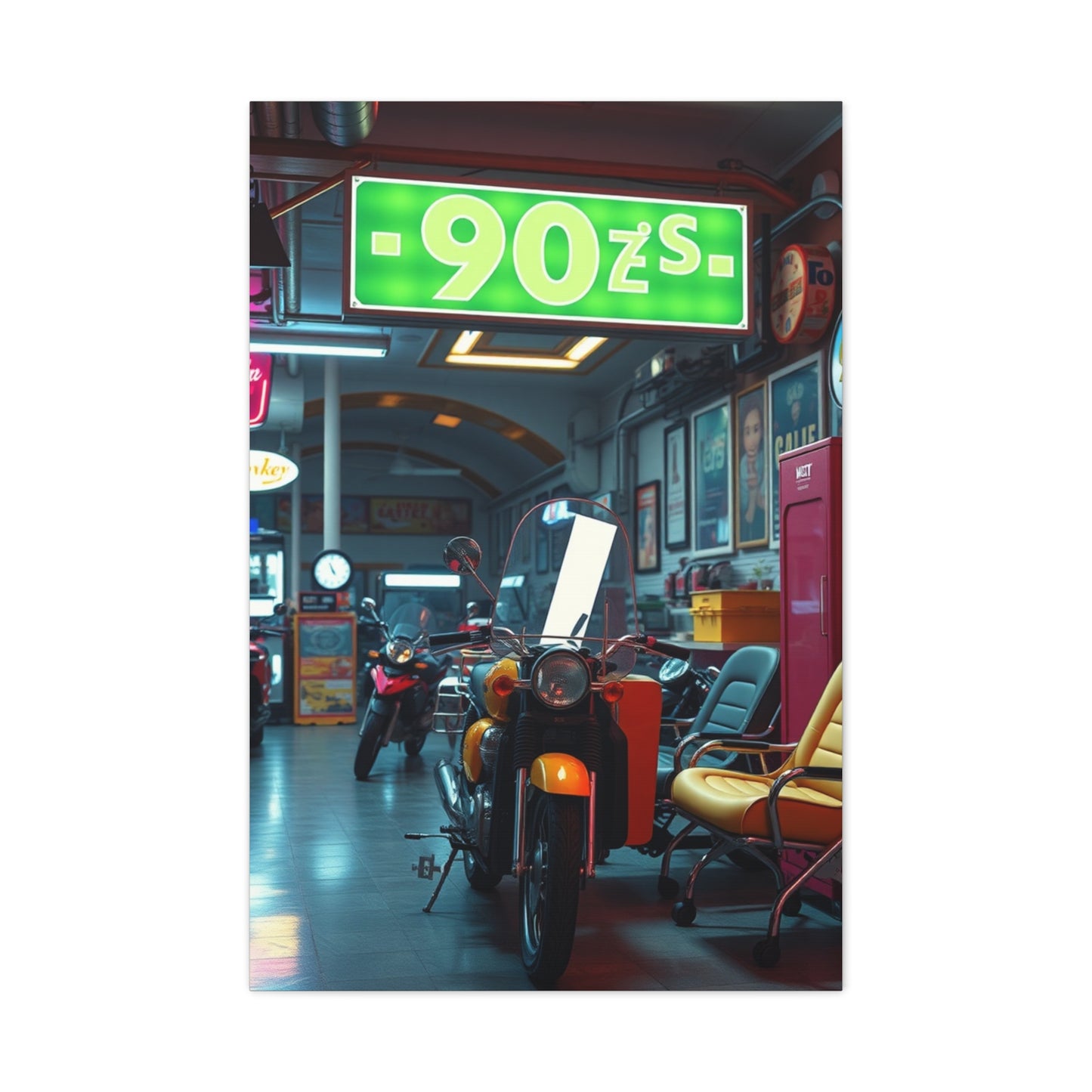 Elite 90’s Nostalgia Art Vision Wall Art & Canvas Print