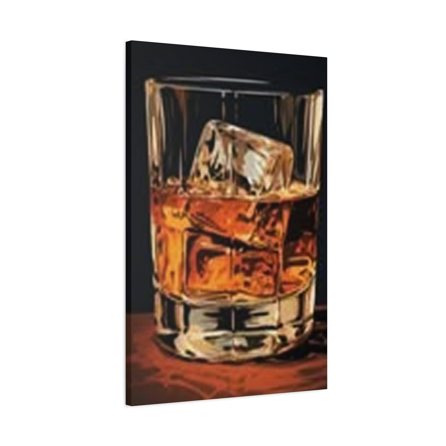 English Whiskey With Ice Wall Art & Canvas Prints