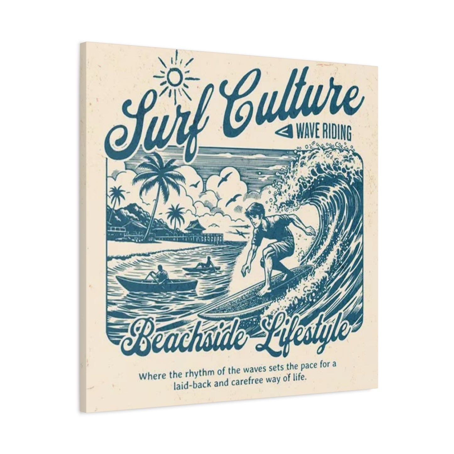 Surf Culture Poster Wall Art & Canvas Prints