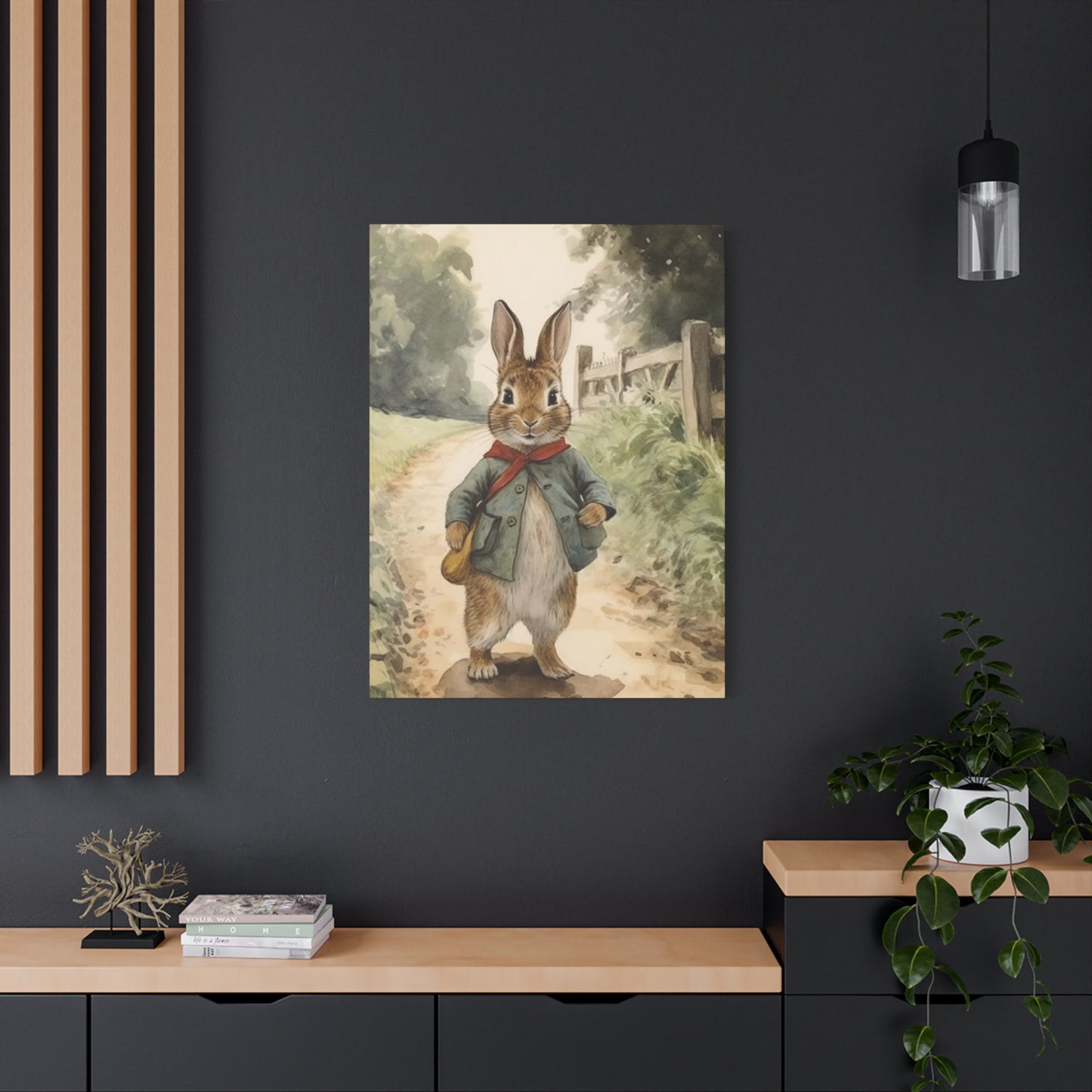 The Brown Rabbit Poster Wall Art & Canvas Prints