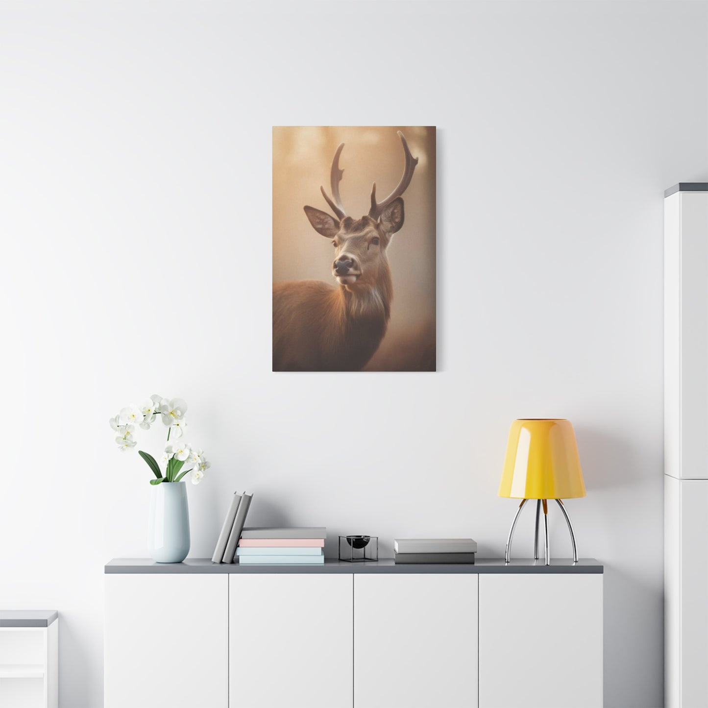 Deer Portrait Wall Art & Canvas Prints