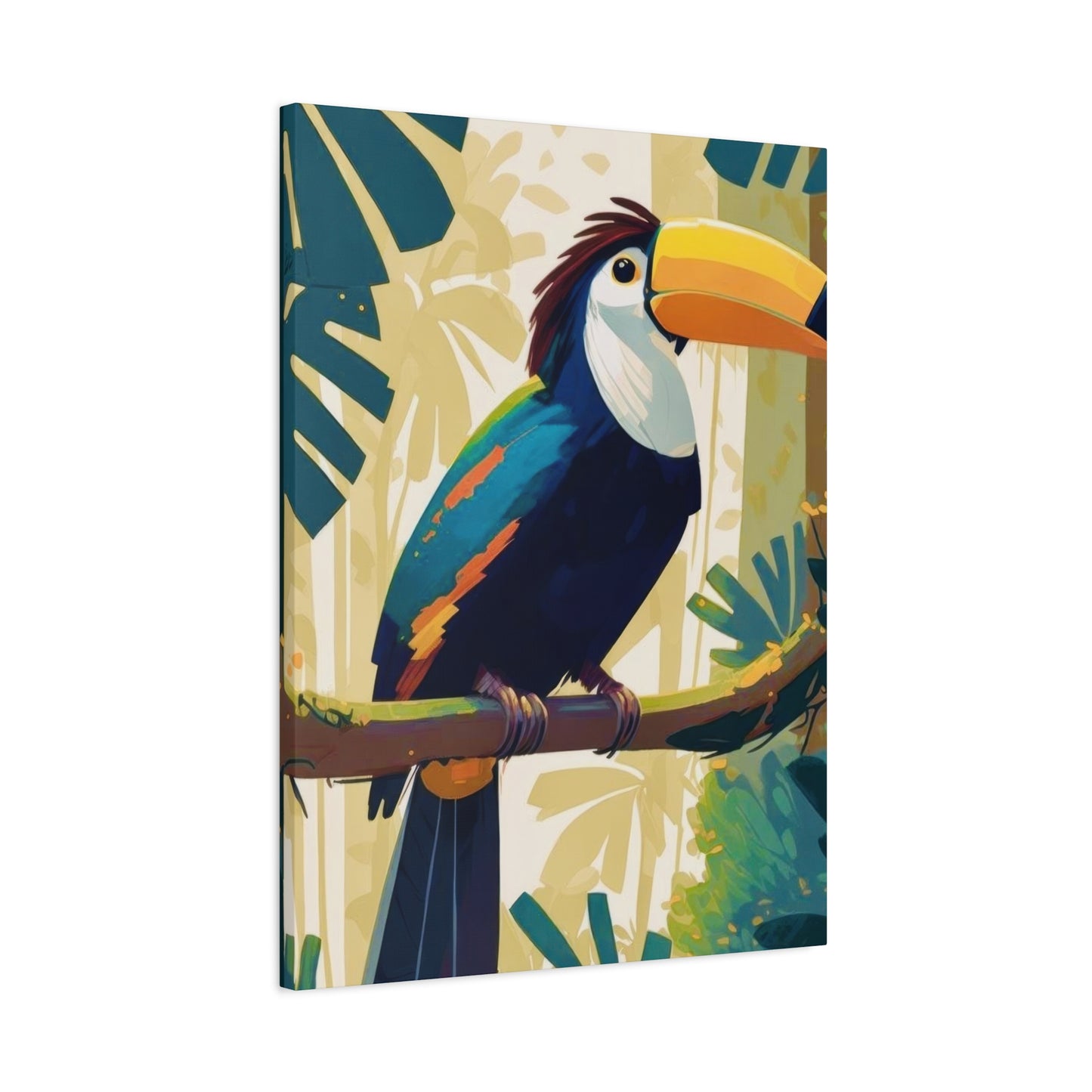 Toucan Portrait Deco Wall Art & Canvas Prints