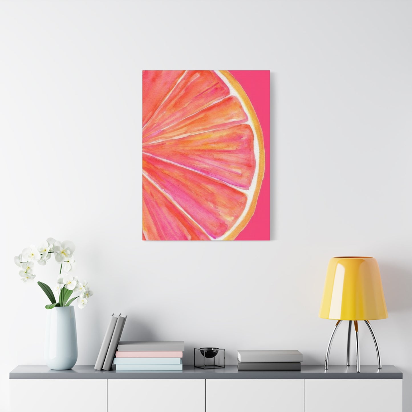 Oranges Pink Wall Art & Canvas Prints