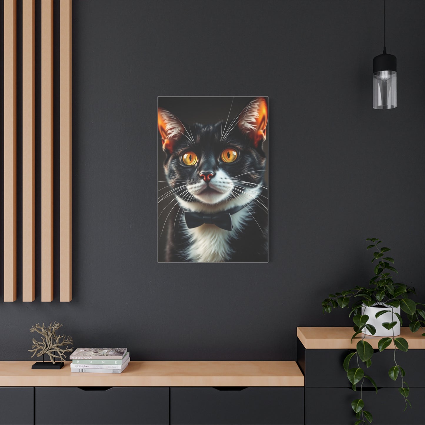 Collection Tuxedo Cat Art Art Wall Art & Canvas Print