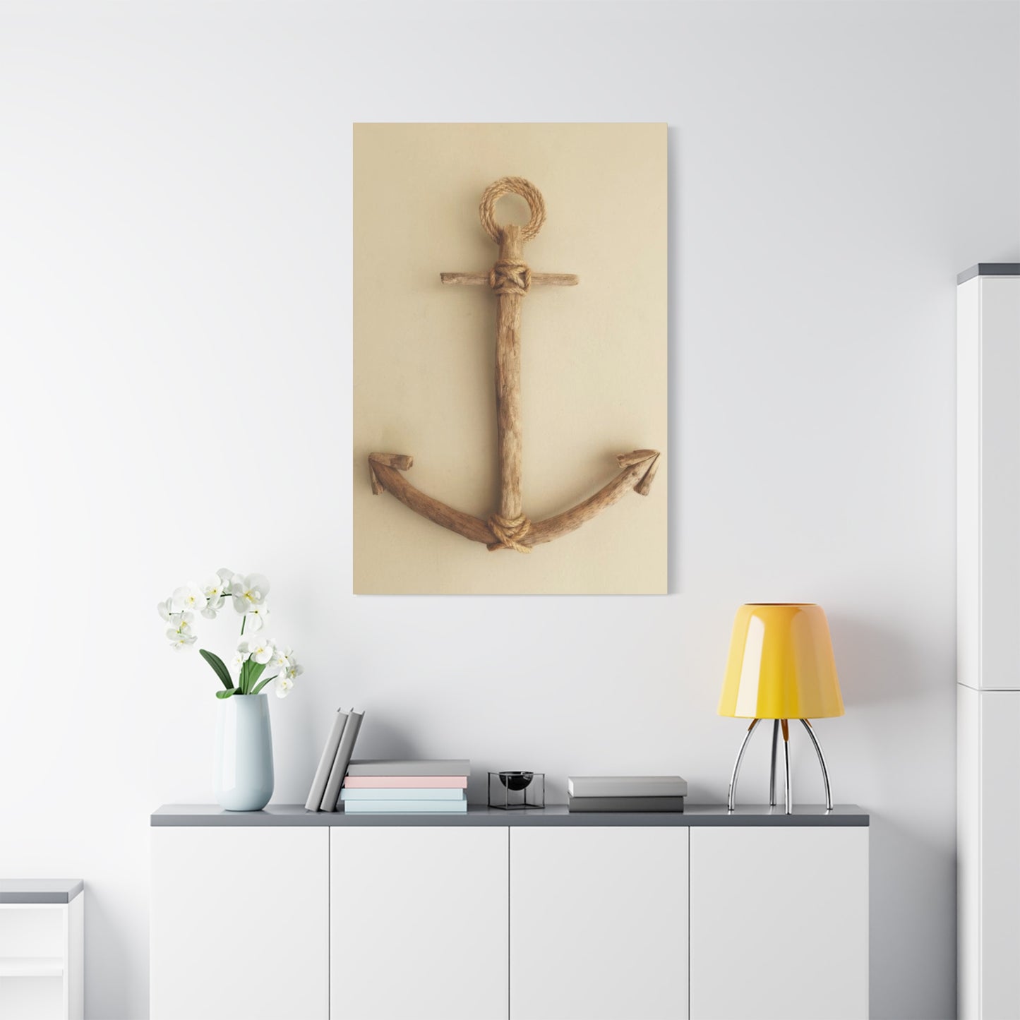 Driftwood Anchor Wall Art & Canvas Prints