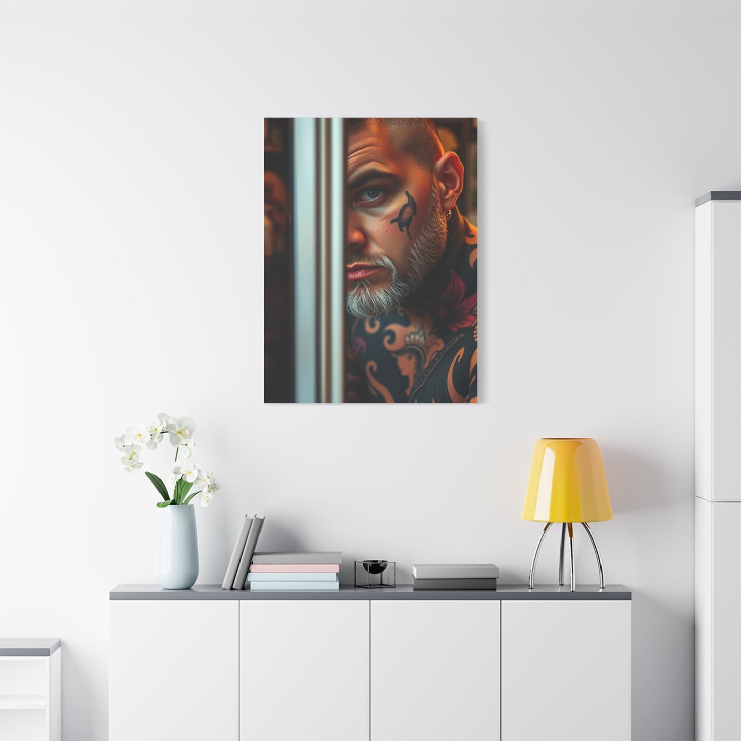 Elite Tattoo Parlor Art Vision Wall Art & Canvas Print