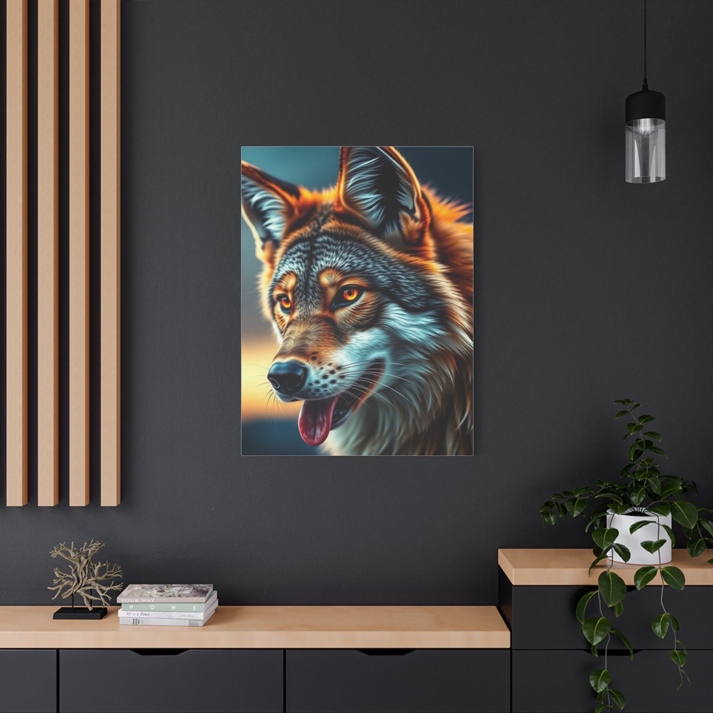 Elite Coyote Art Vision Wall Art & Canvas Print