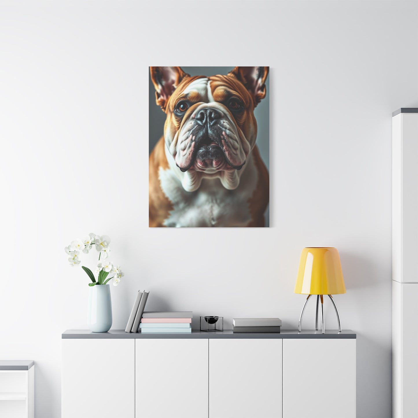 Vision Bulldog Art Art Wall Art & Canvas Print