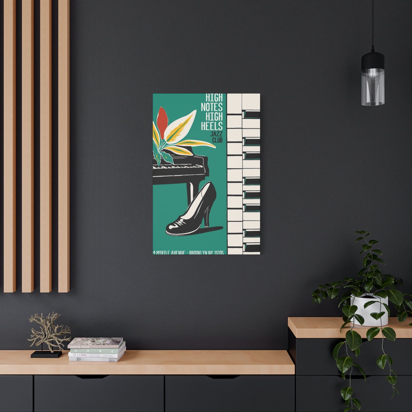 High Notes High Heels Wall Art & Canvas Prints