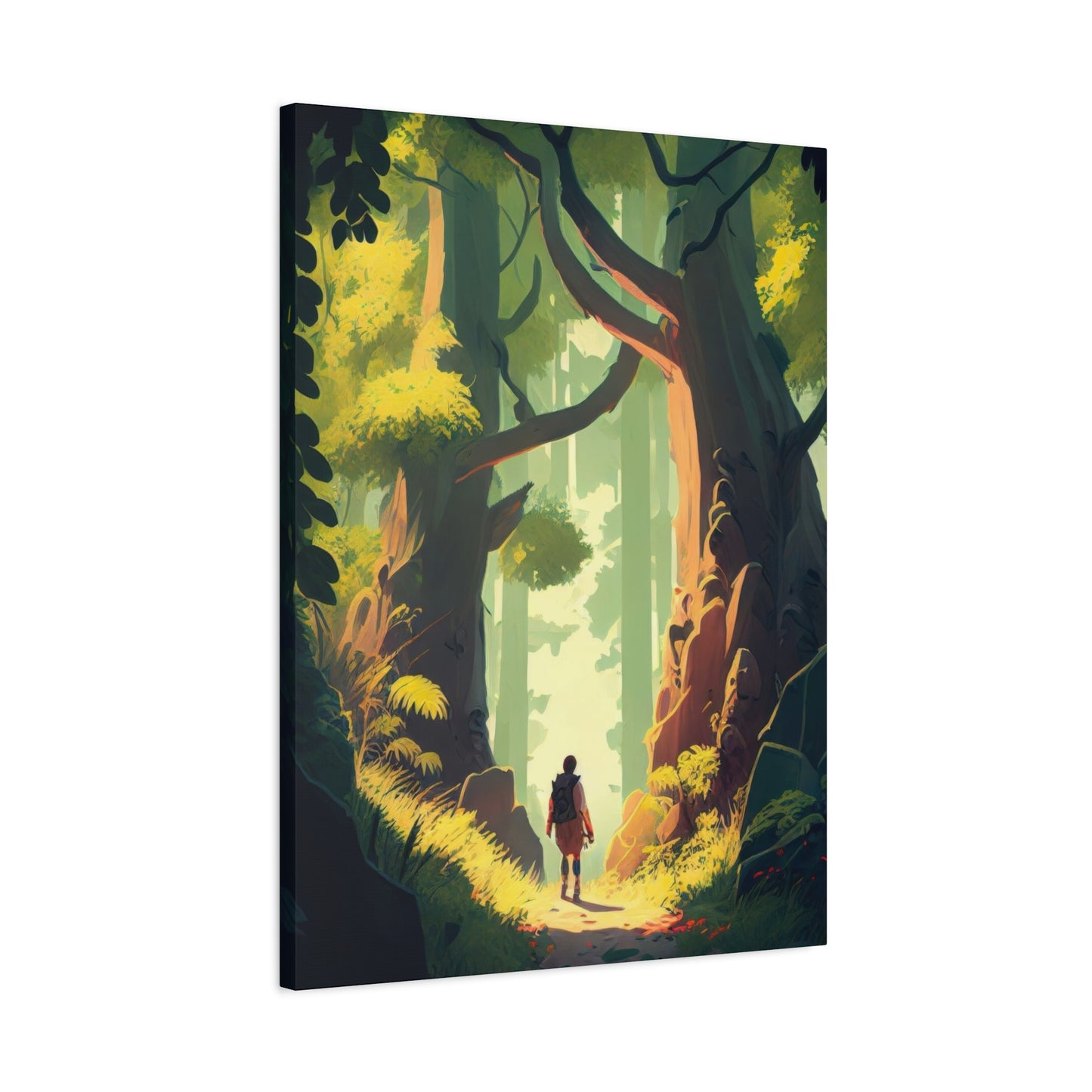 Treading Through Forest Wall Art & Canvas Prints