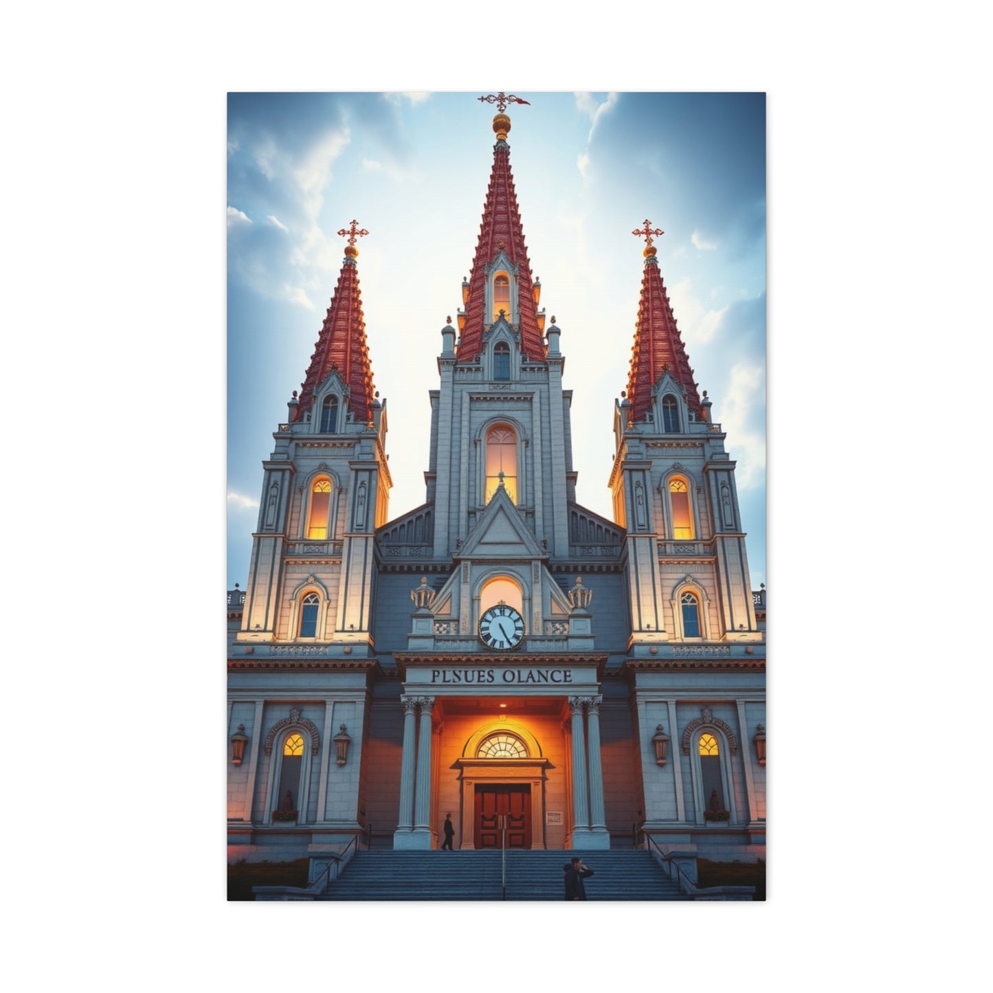 The LDS Temple Art Refined Canvas Wall Art & Canvas Print